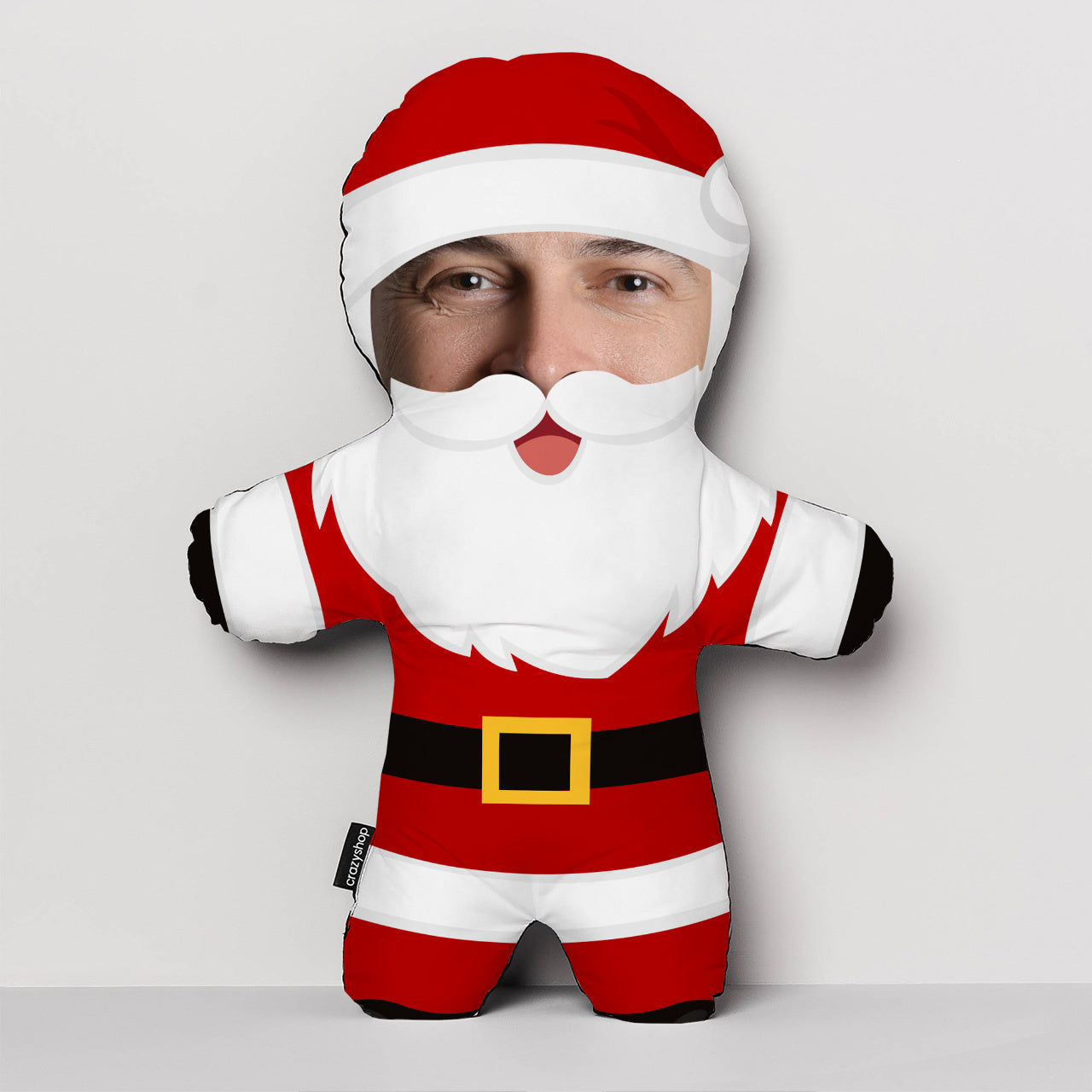 Świąteczna poduszka Święty Mikołaj - prezent na Mikołajki