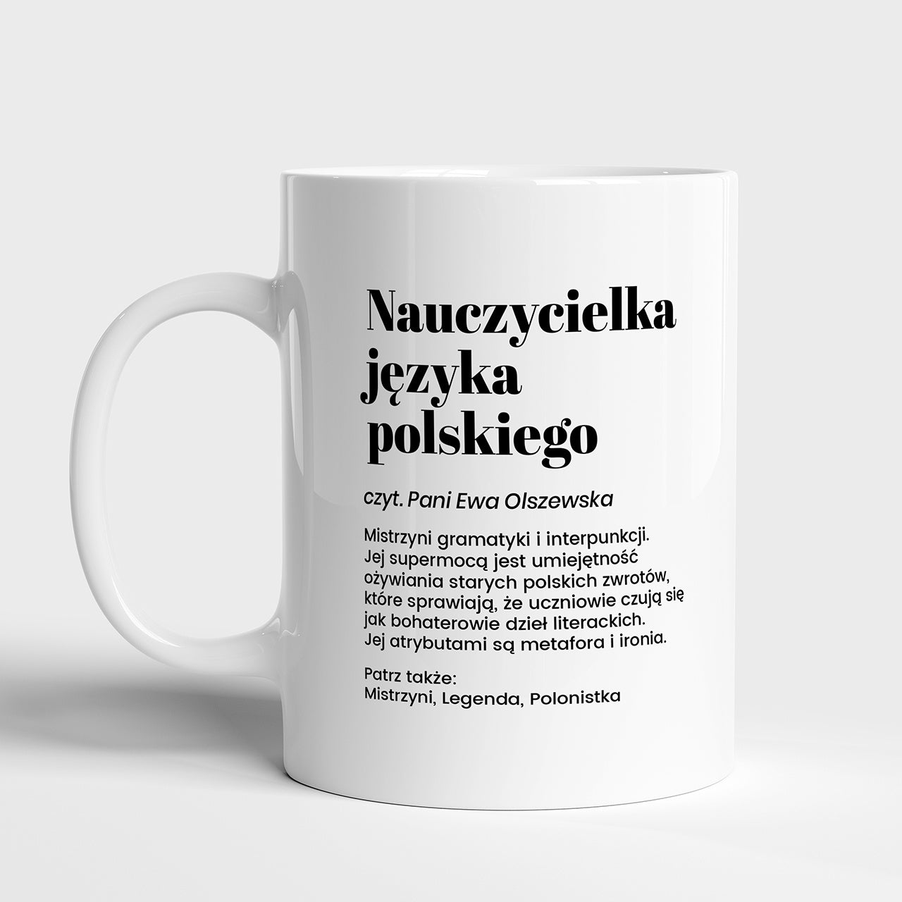 Kubek dla nauczyciela polskiego - Definicja