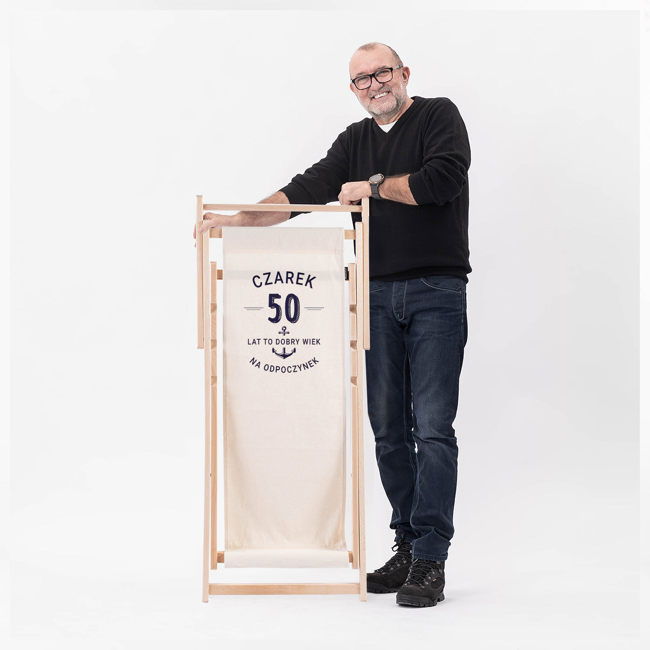 Personalizowany leżak na urodziny z nadrukiem prezent na urodziny leżak personalizowany leżak z nadrukiem