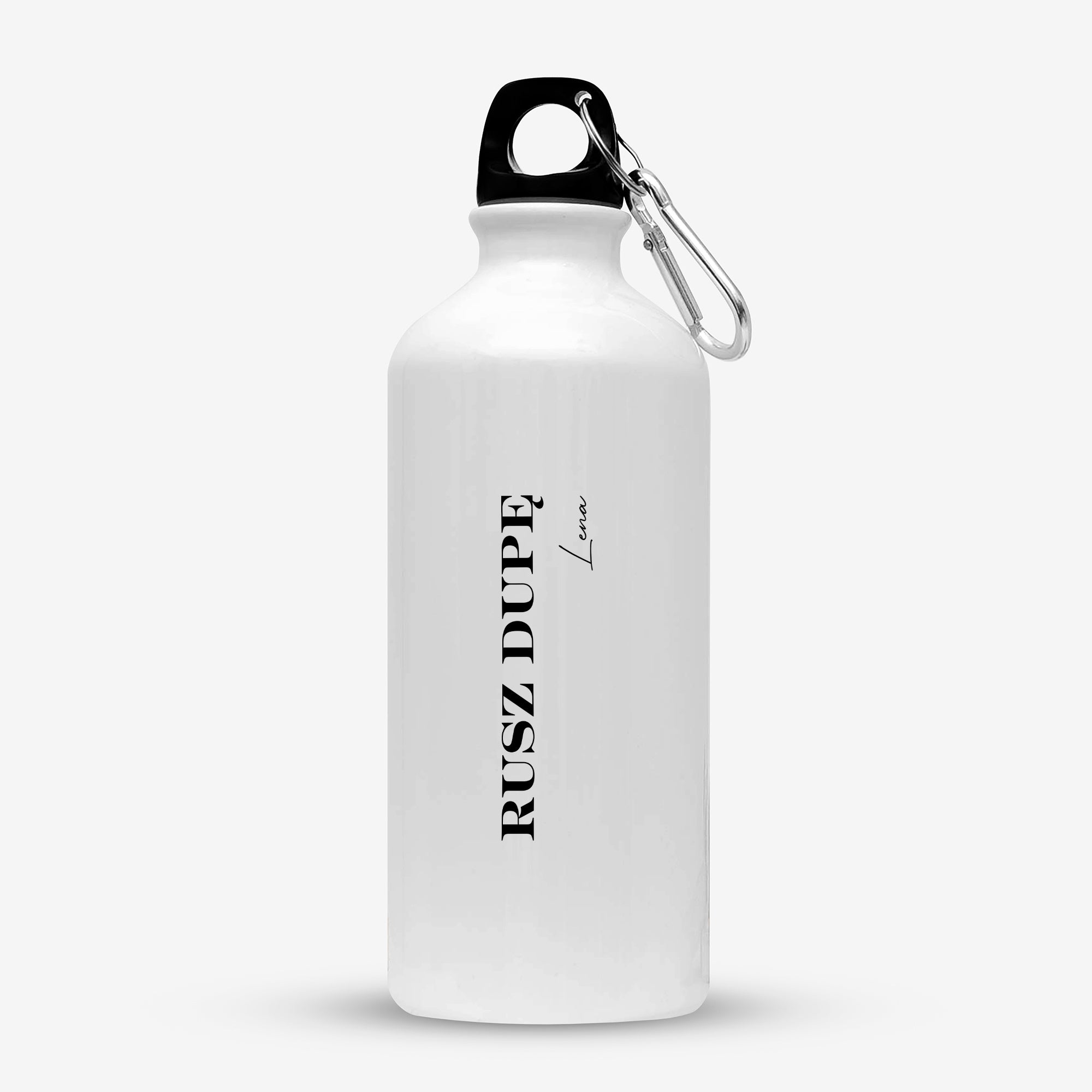 Bidon ze śmiesznym nadrukiem - prezent dla sportowca bidon personalizowany bidon na wodę personalizowany bidon