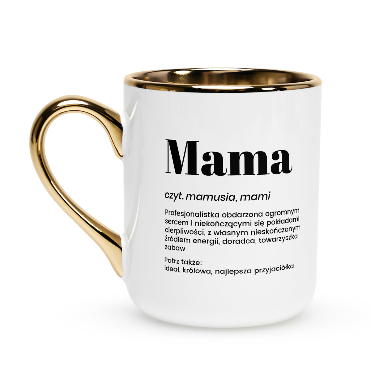 Elegancki personalizowany kubek dla mamy 
