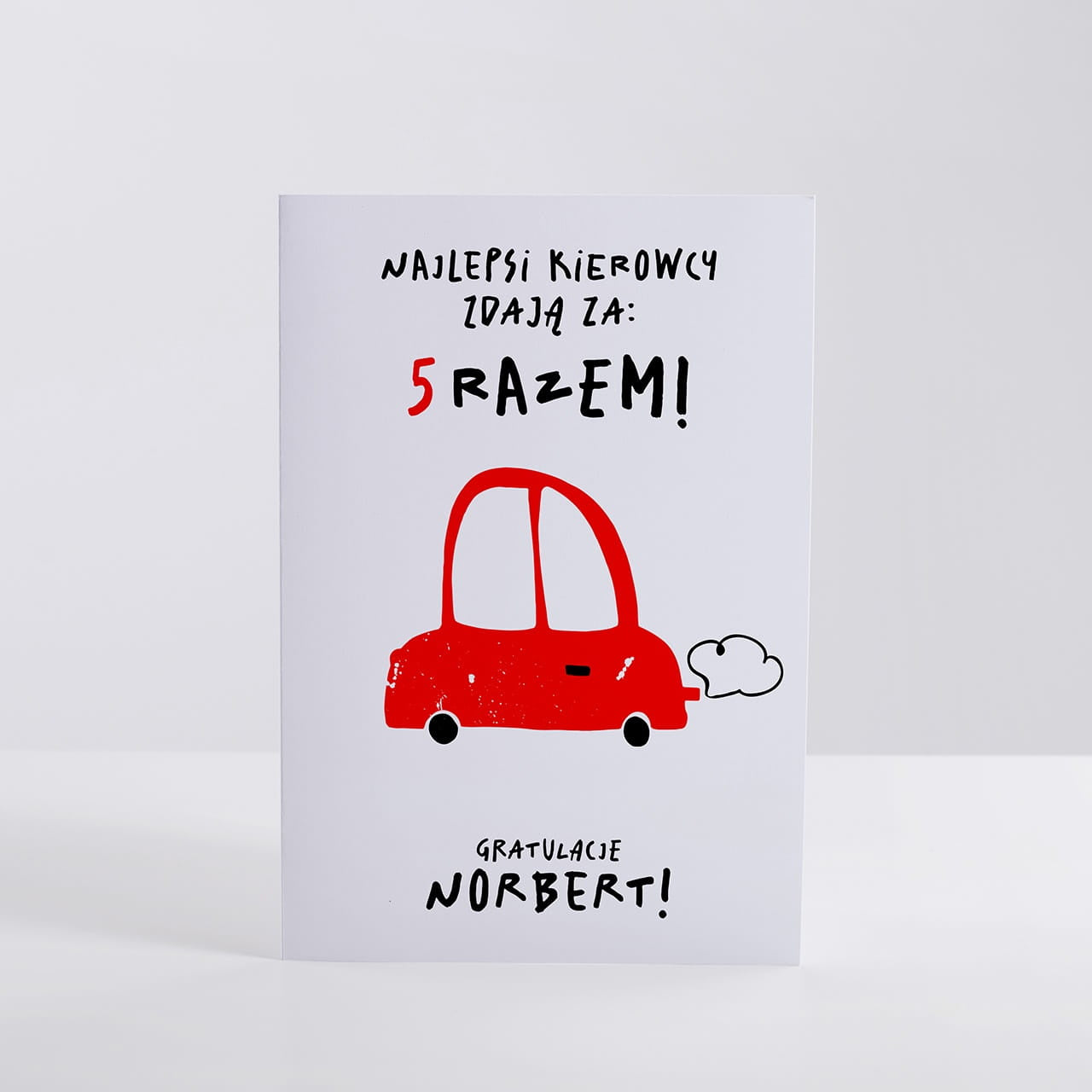 Kartka z okazji zdania prawa jazdy - najlepsi kierowcy gratulacje z okazji zdania prawa jazdy