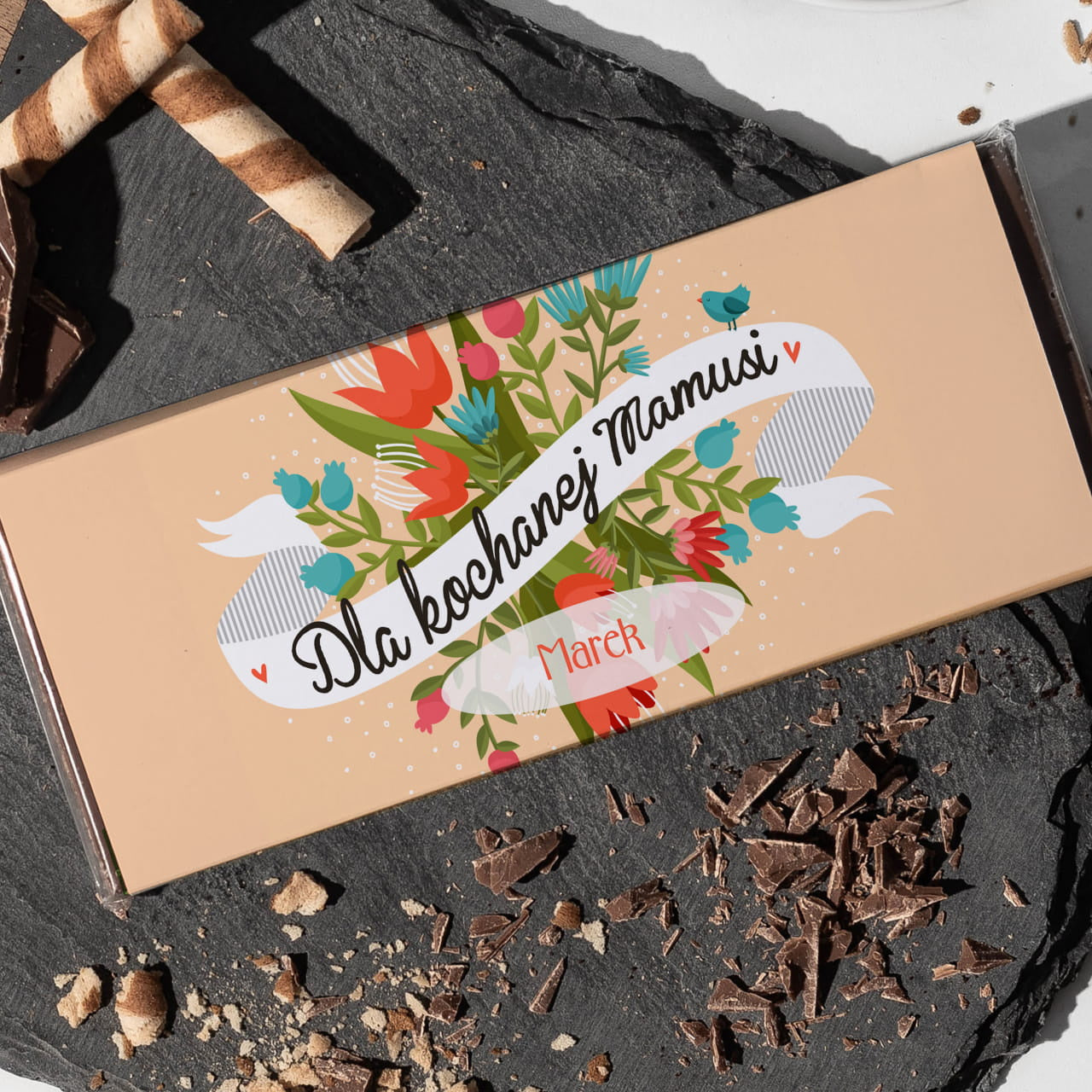Personalizowana czekolada na Dzień Matki