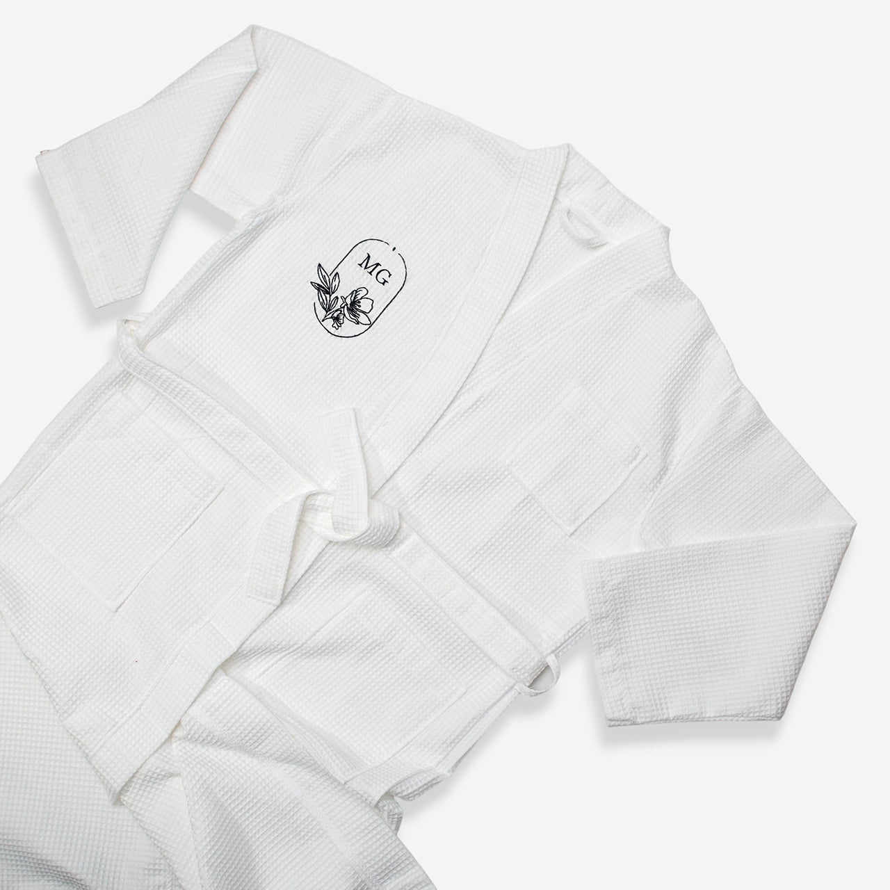 Personalizowany szlafrok dla kobiety - inicjały
