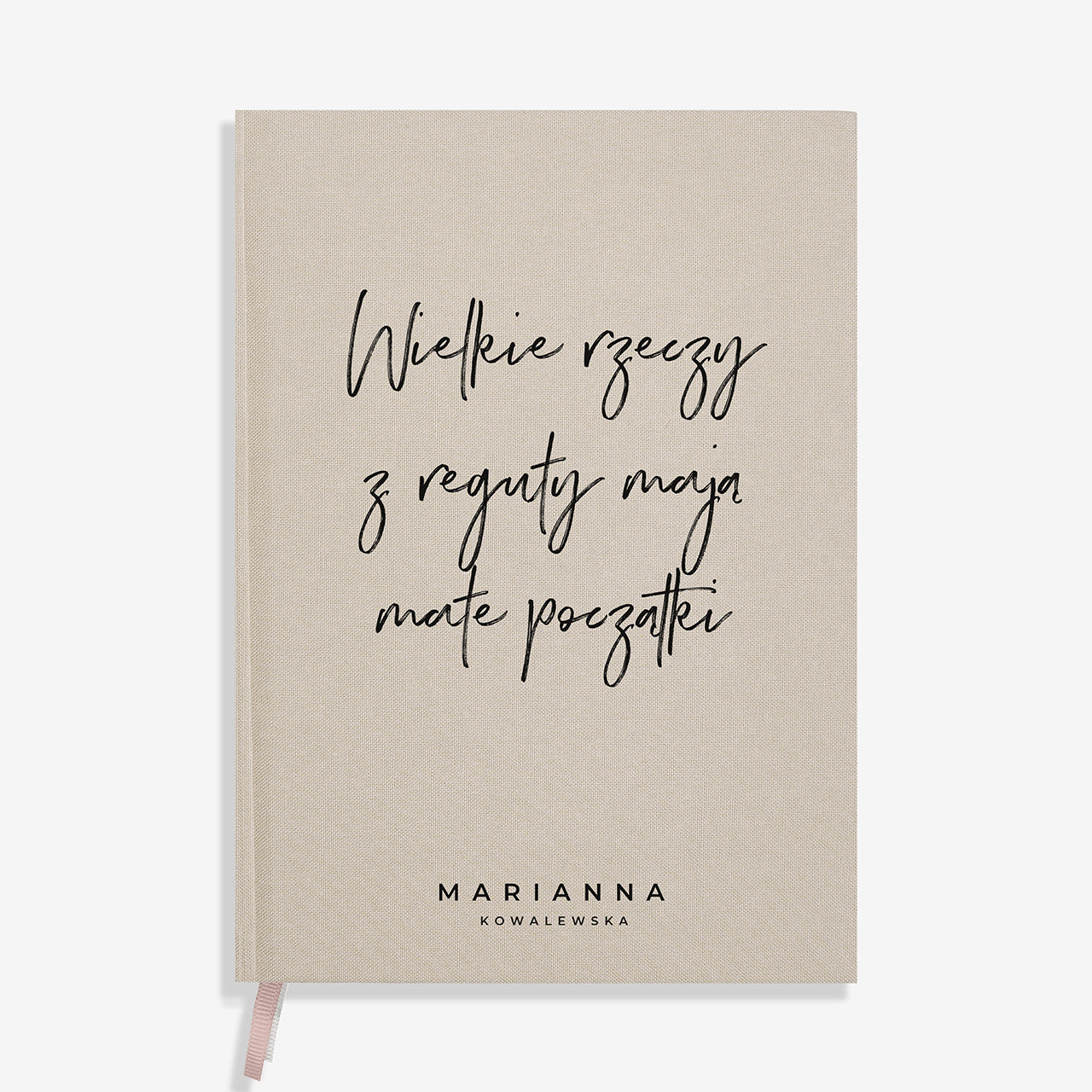 Personalizowany planner dla kobiety