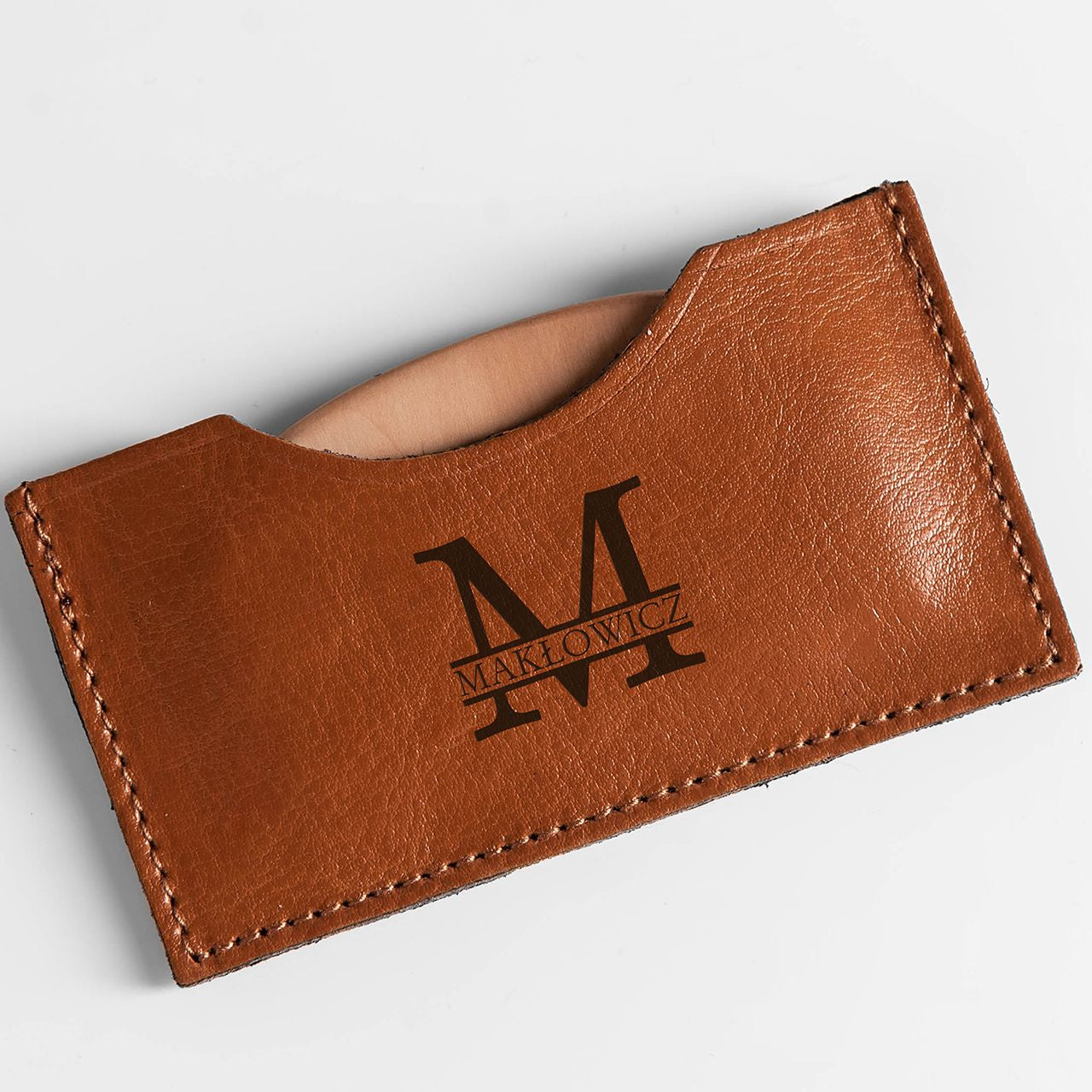 Grzebień do brody w etui z monogramem
