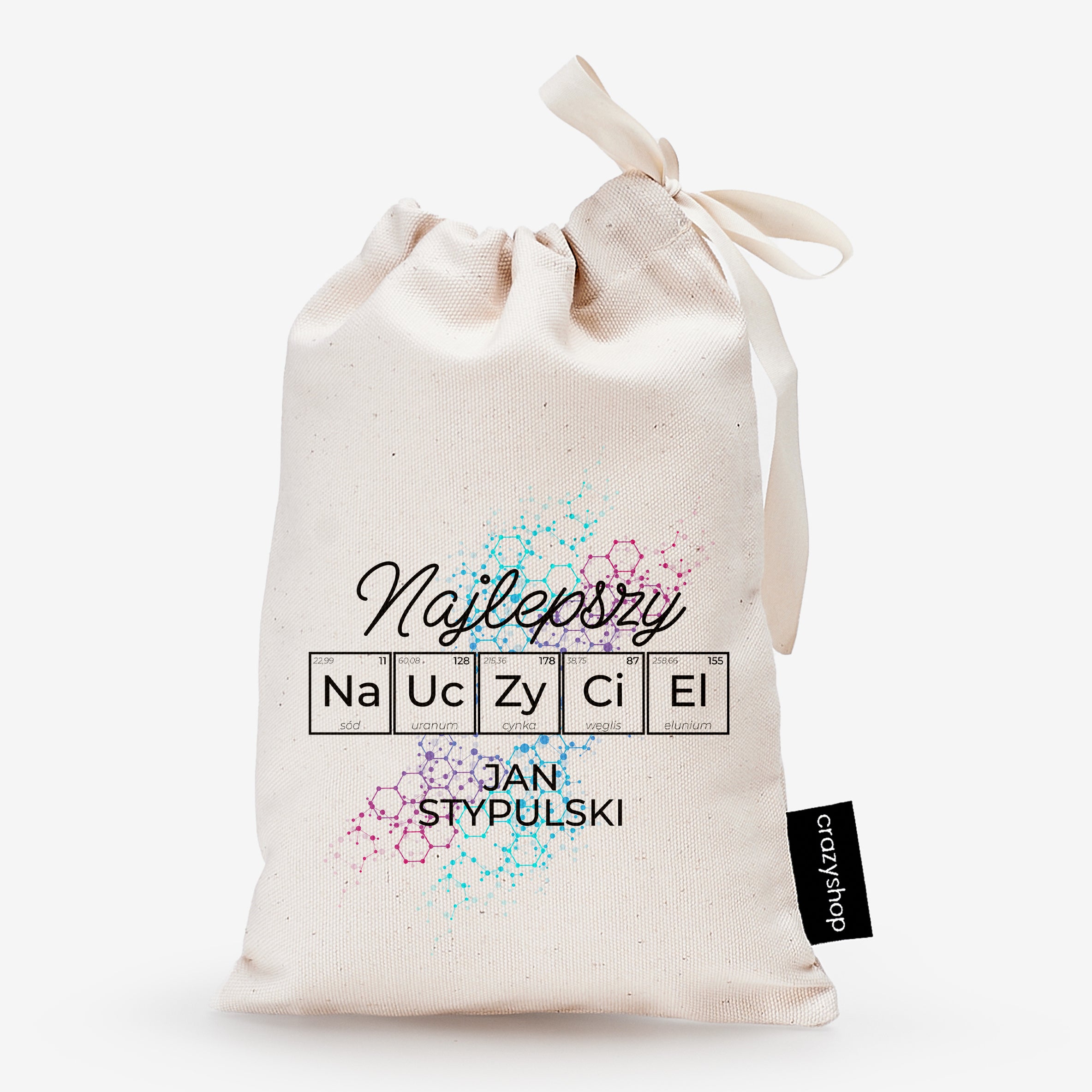 Kawa i czekolada na prezent - Najlepszy Nauczyciel - prezent dla nauczyciela chemii prezent dla chemika