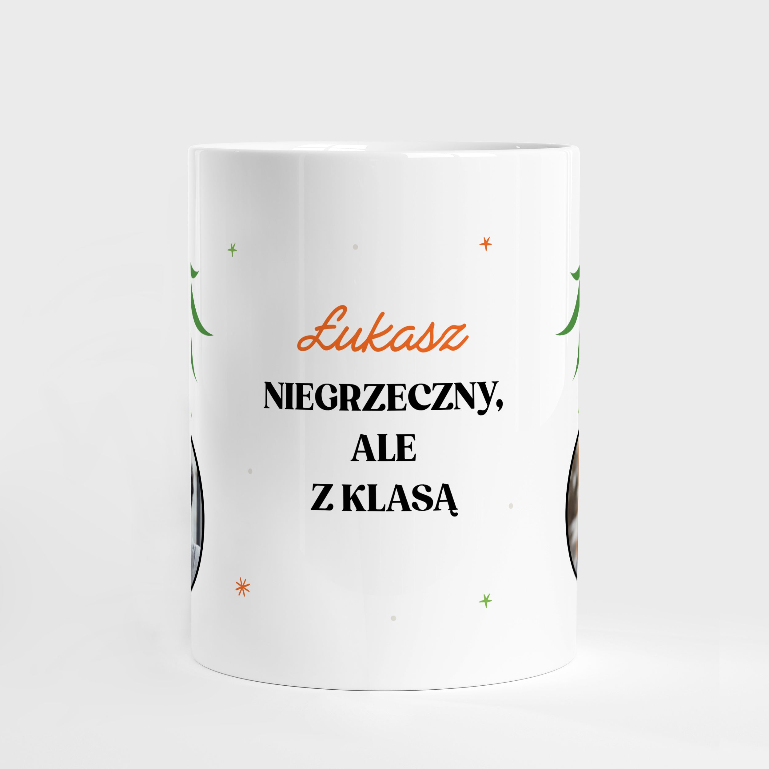 Kubek świąteczny ze zdjęciem dla chłopaka pod choinkę – niegrzeczny prezent pod choinkę dla chłopaka