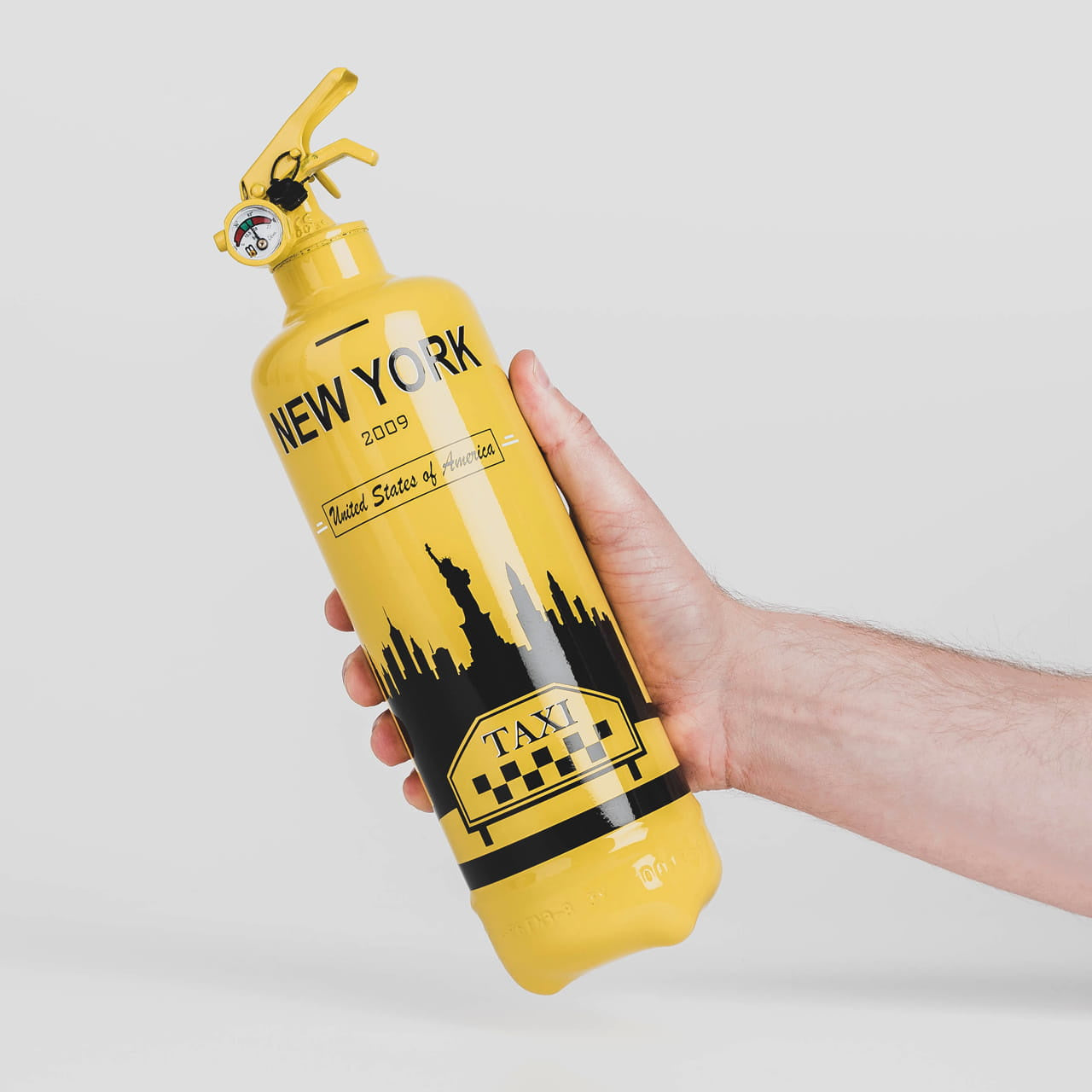 Ozdobna gaśnica Taxi gaśnica na prezent prezent dla taksówkarza prezent dla kierowcy