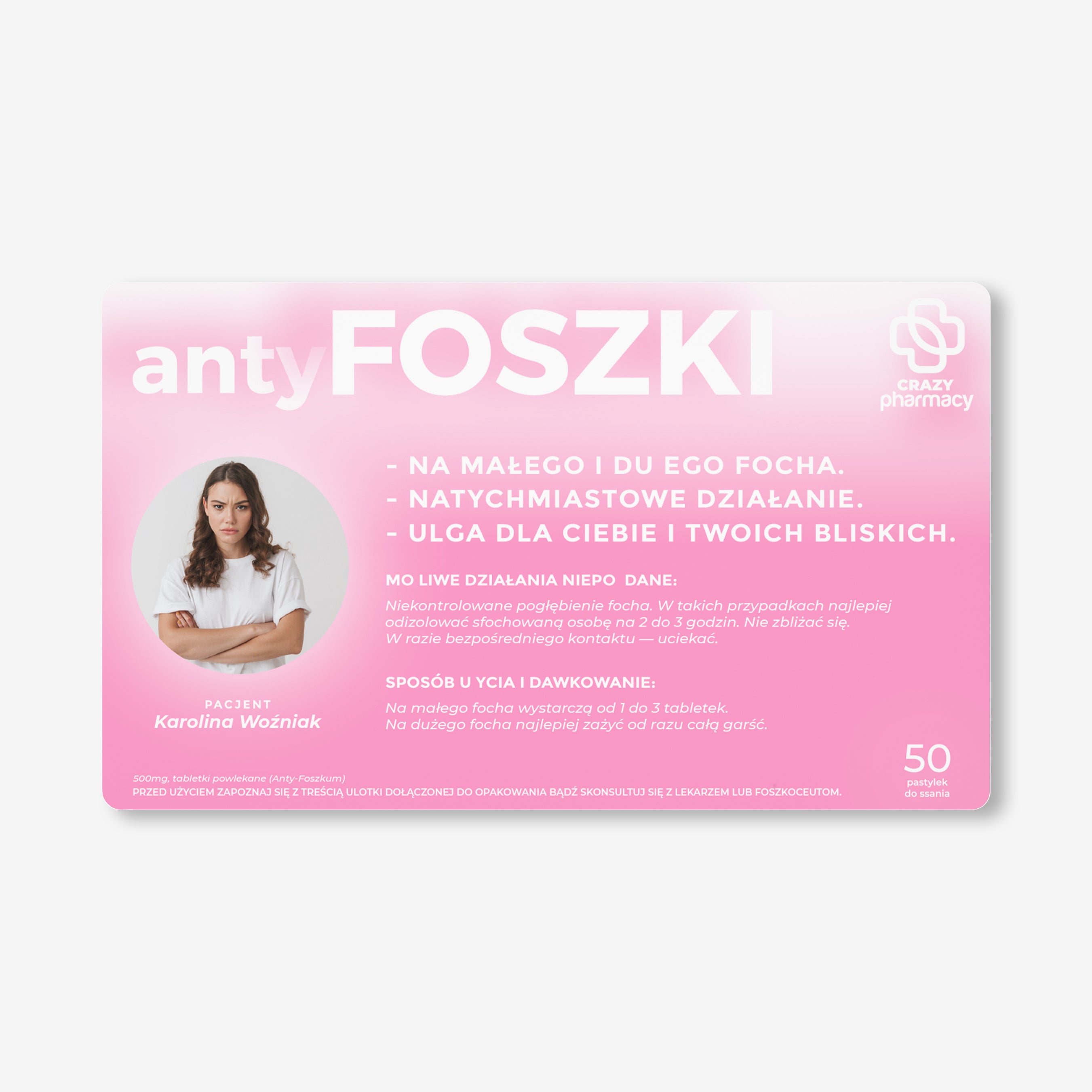 Zestaw prezentowy: miętówki + etykieta do naklejenia - prezent dla niej prezent dla dziewczyny cukierki miętowe