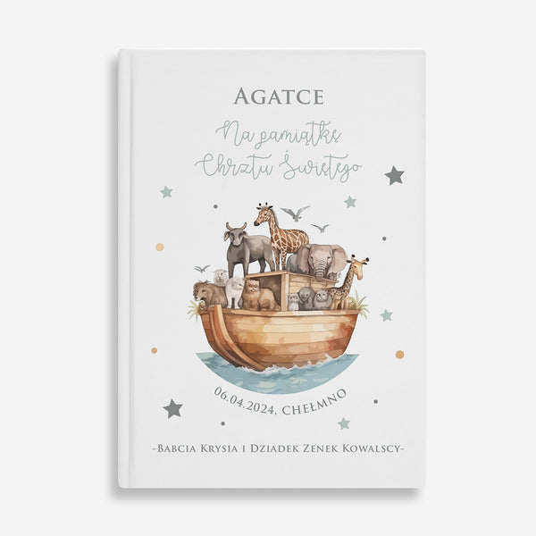 Personalizowana biblia na pamiątkę Chrztu Świętego