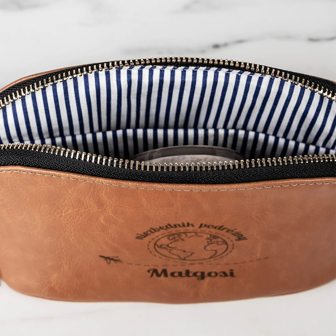 Kosmetyczka dla podróżniczki - Niezbędnik Podróżny kosmetyczka damska prezent dla podróżniczki