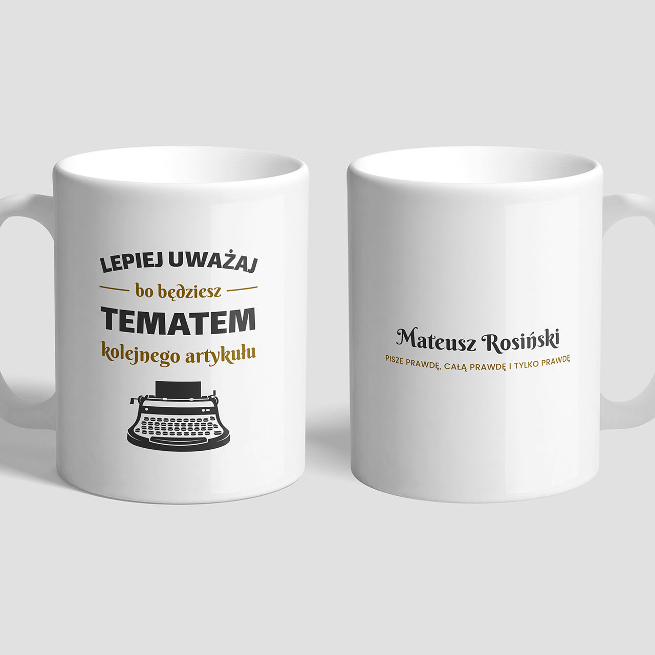 Kubek dla dziennikarza