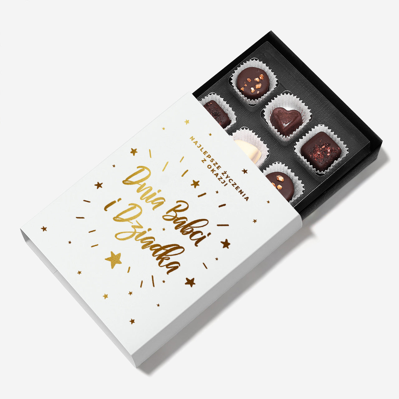 Pralinki na dzień babci i dziadka - upominek dla dziadków