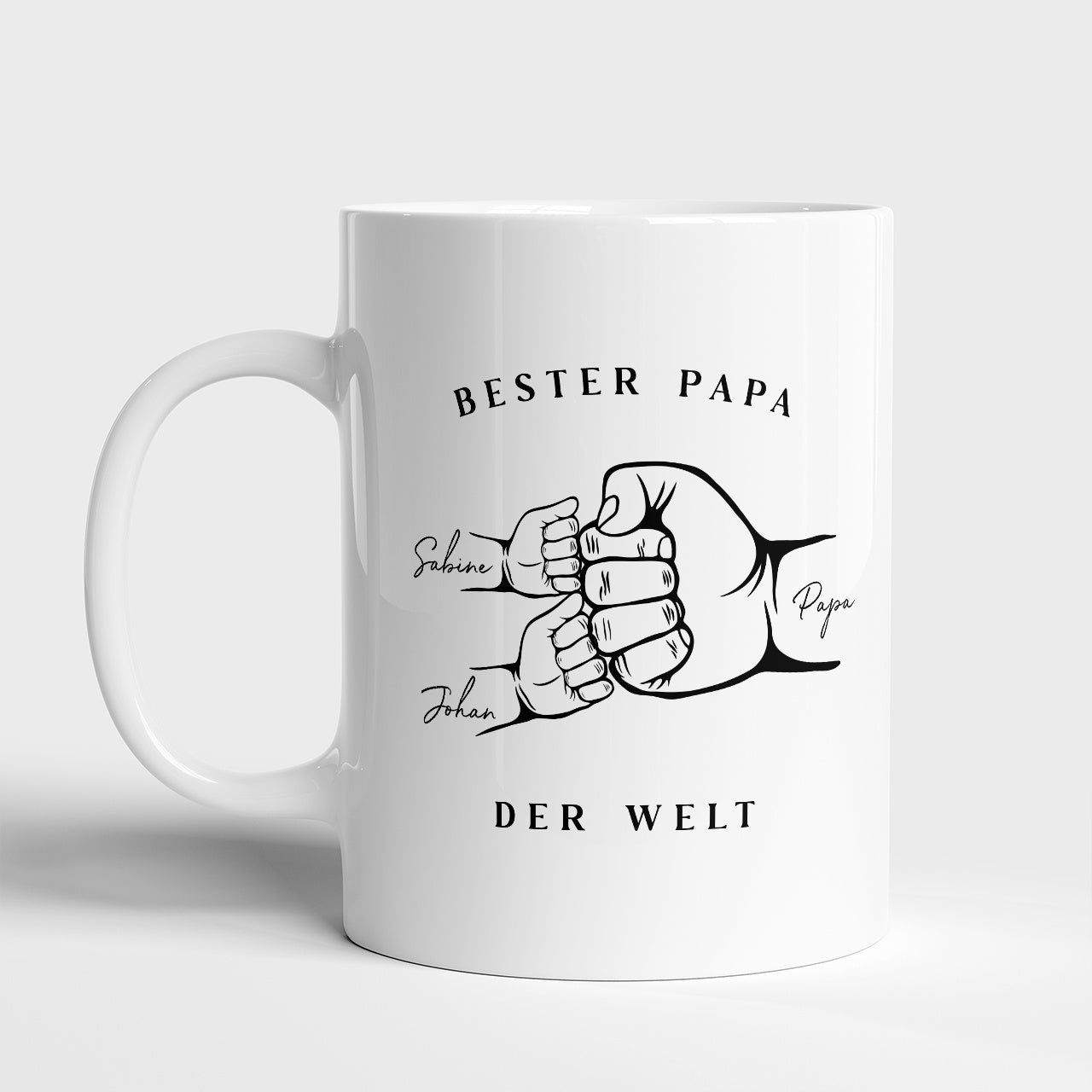 Personalisierter Becher für Papa