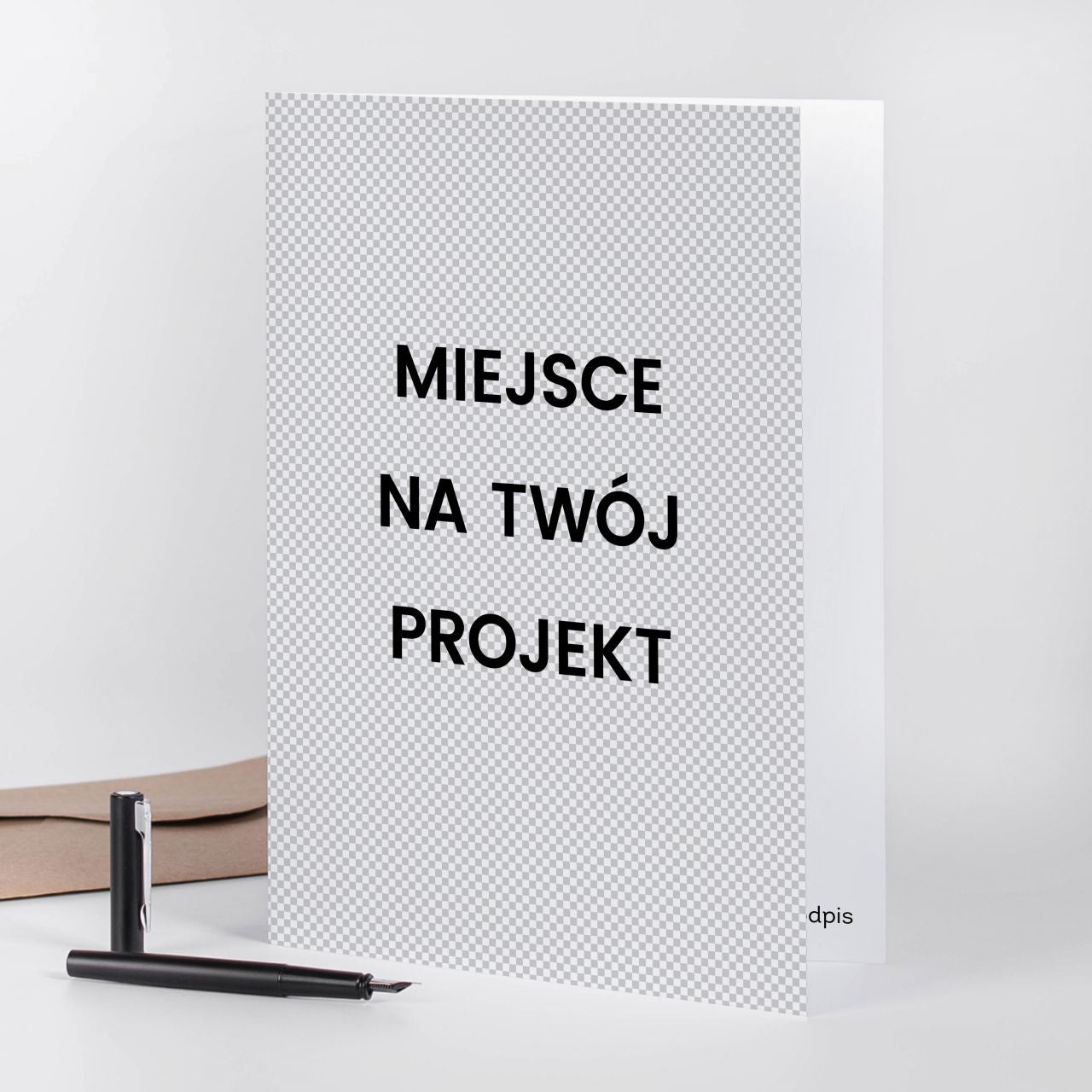 Personalizowana kartka A4 z własnym projektem