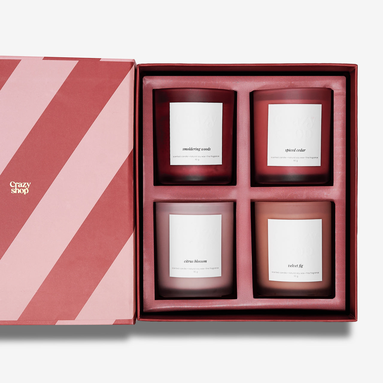 Zestaw prezentowy - świece sojowe na prezent zestaw świeczek prezent dla niej 