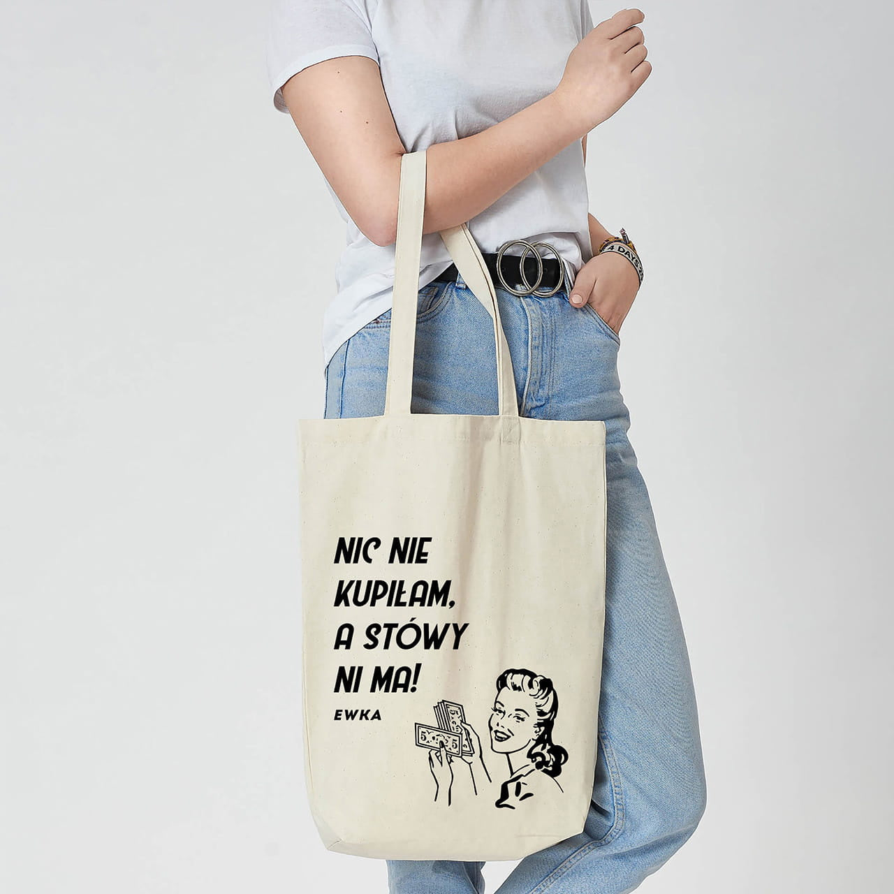 Personalizowana torba dla zakupoholiczki