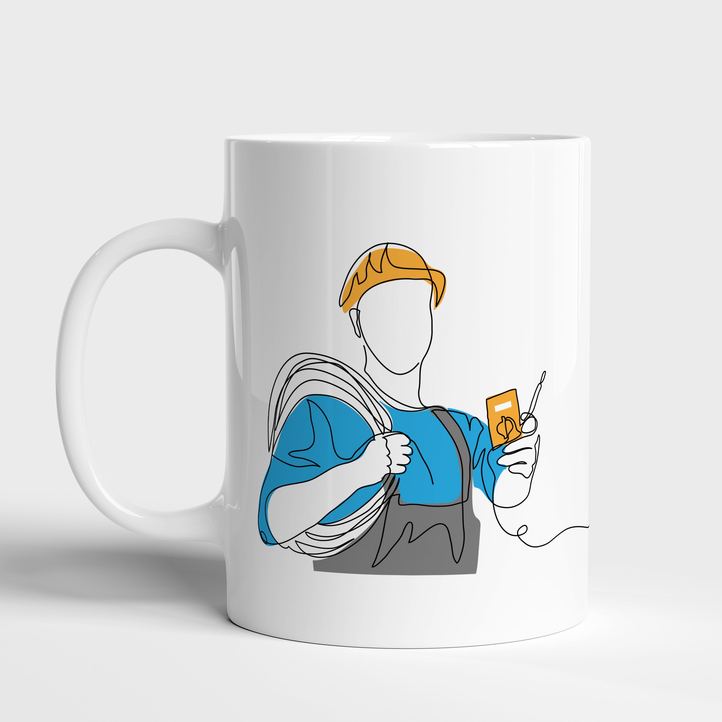 Personalizowany kubek dla elektryka