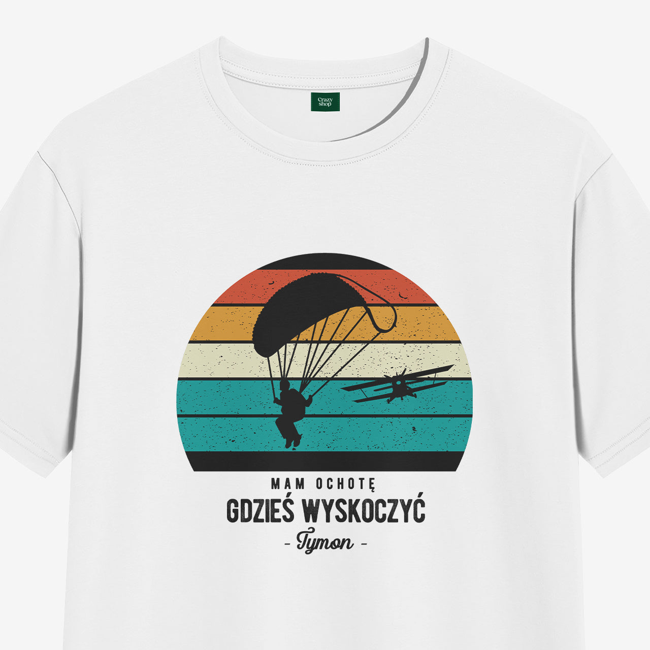 Koszulka dla spadochroniarza Gdzieś Wyskoczę - S