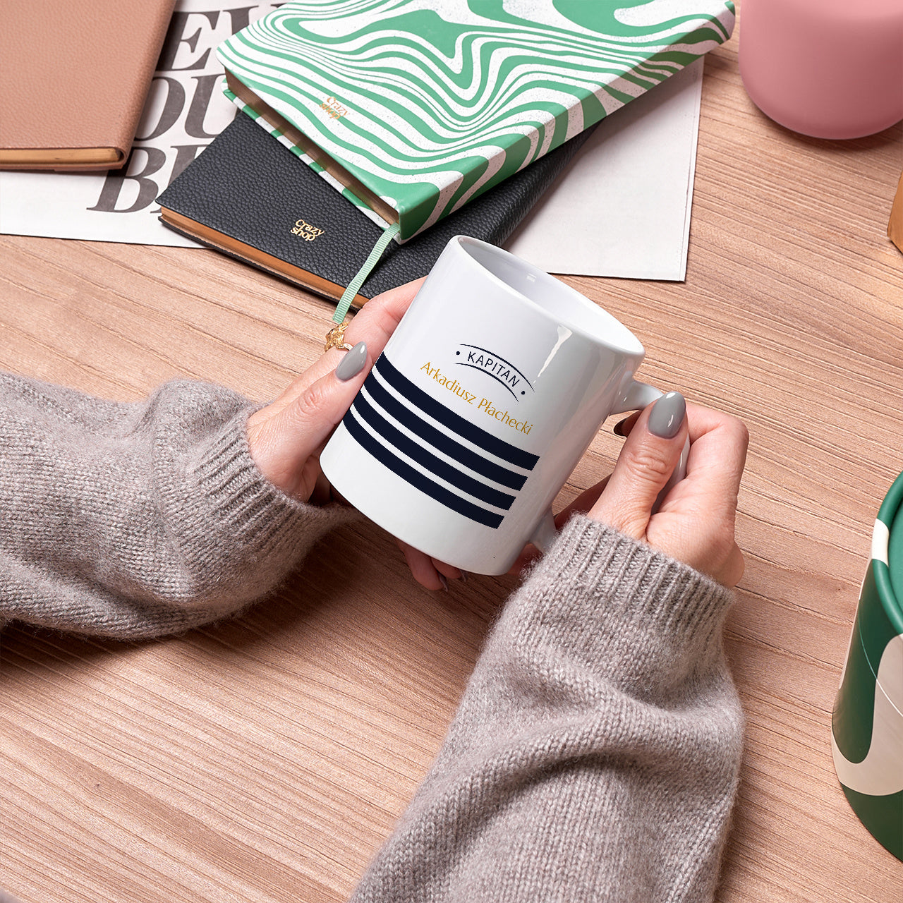 Personalizowany kubek dla kapitana