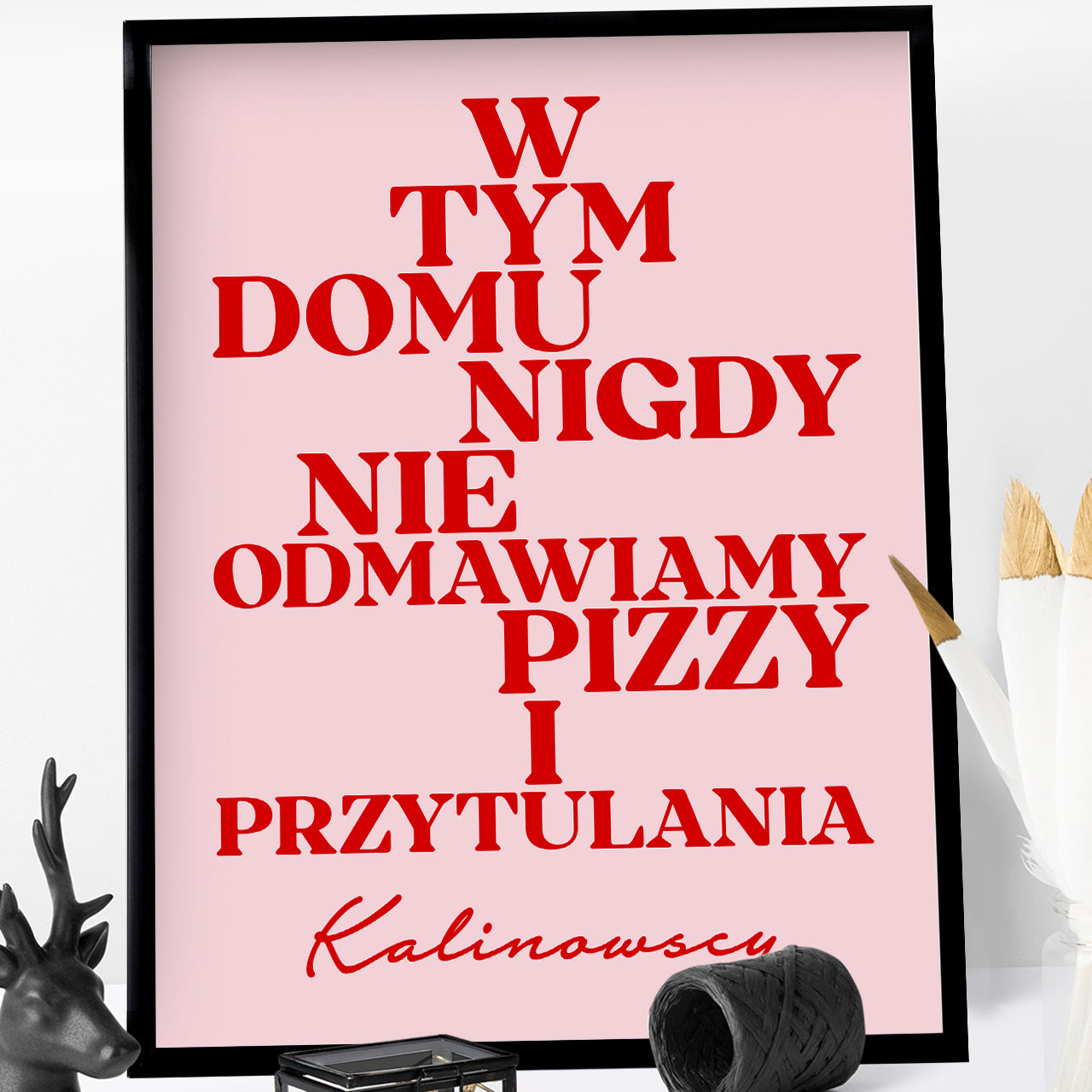 Plakat na parapetówkę