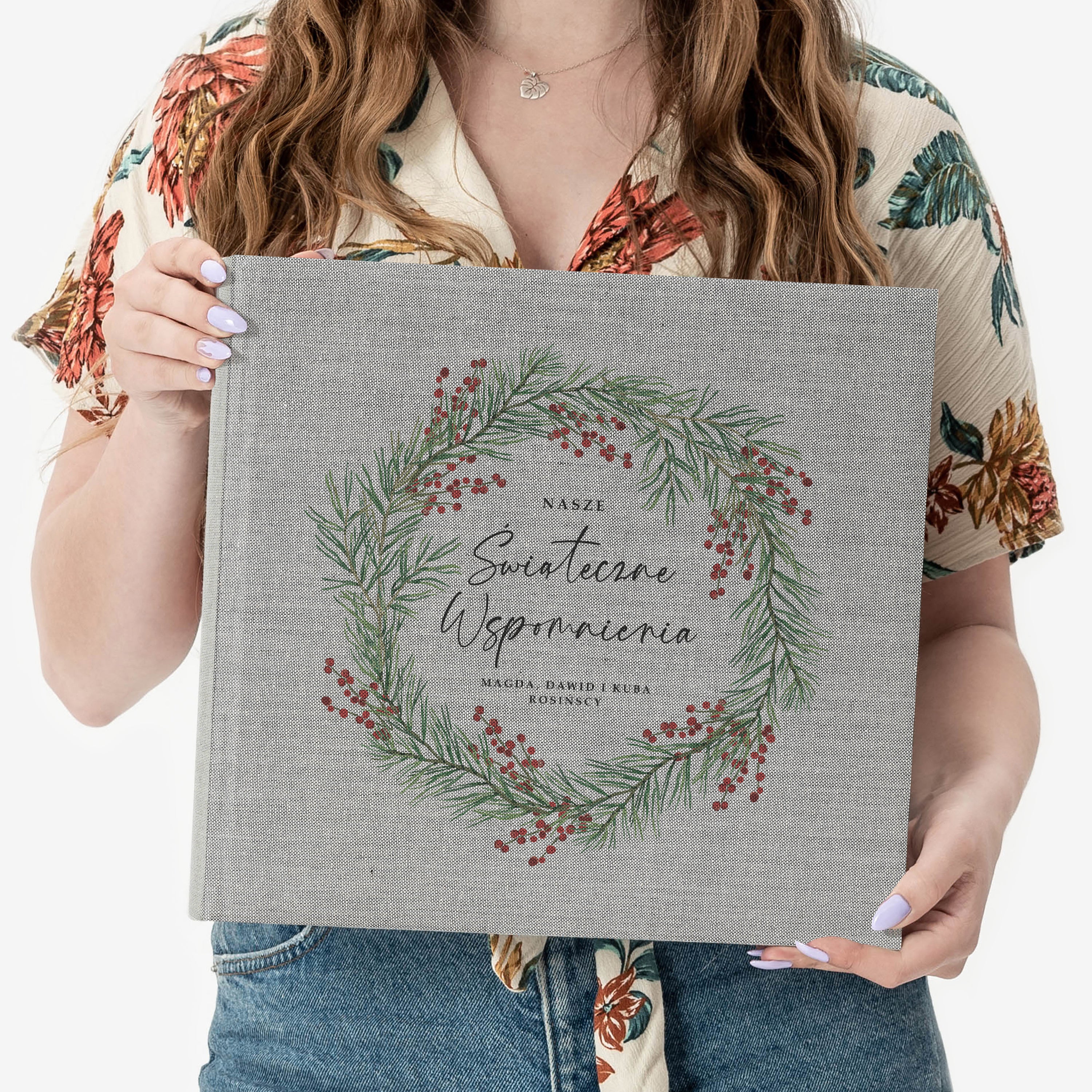 Personalizowany album świąteczny