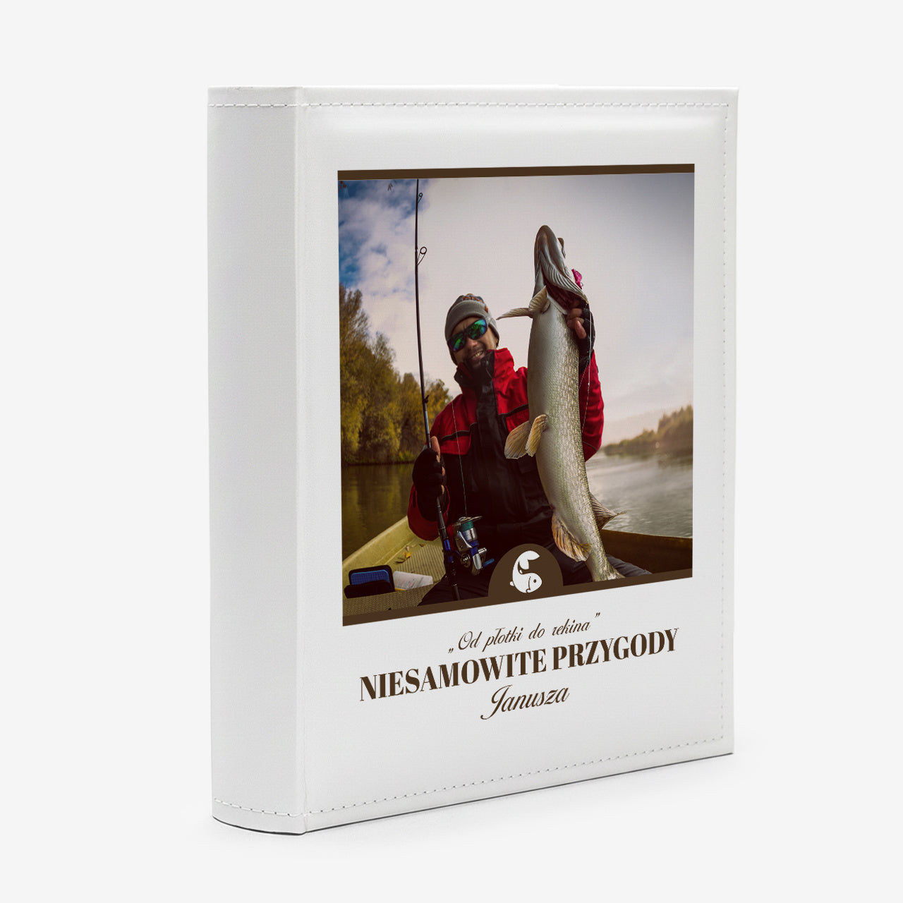 Personalizowany album dla wędkarza prezent dla wędkarza gadżet dla wędkarza album personalizowany