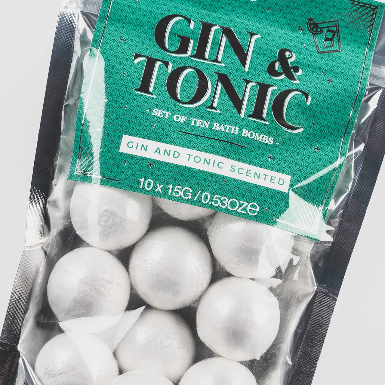 Musujące kule do kąpieli GIN&TONIC kule do kąpieli upominek dla przyjaciółki prezent dla kobiety