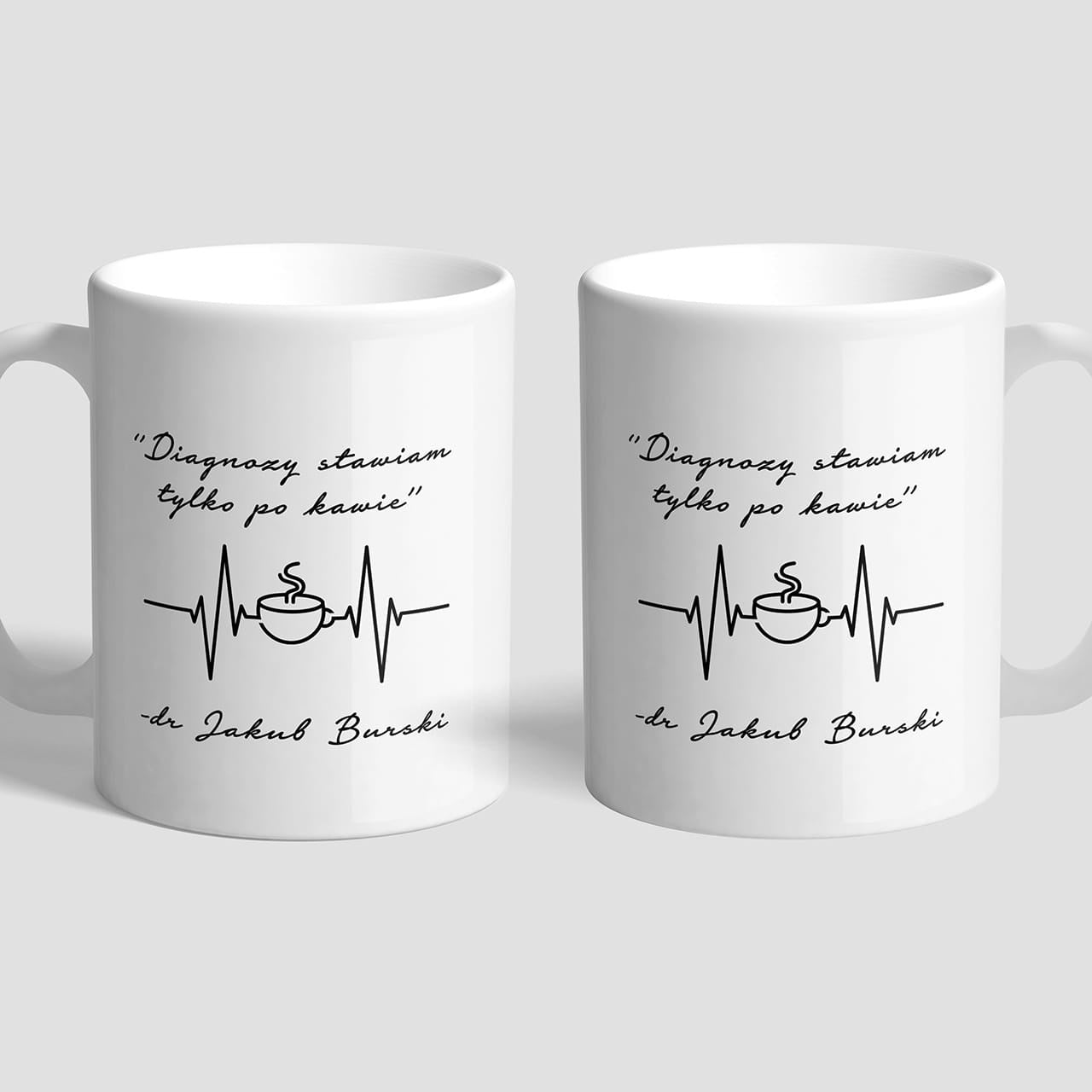 Śmieszny kubek dla lekarza prezent dla lekarza kubek dla doktora kubek na prezent