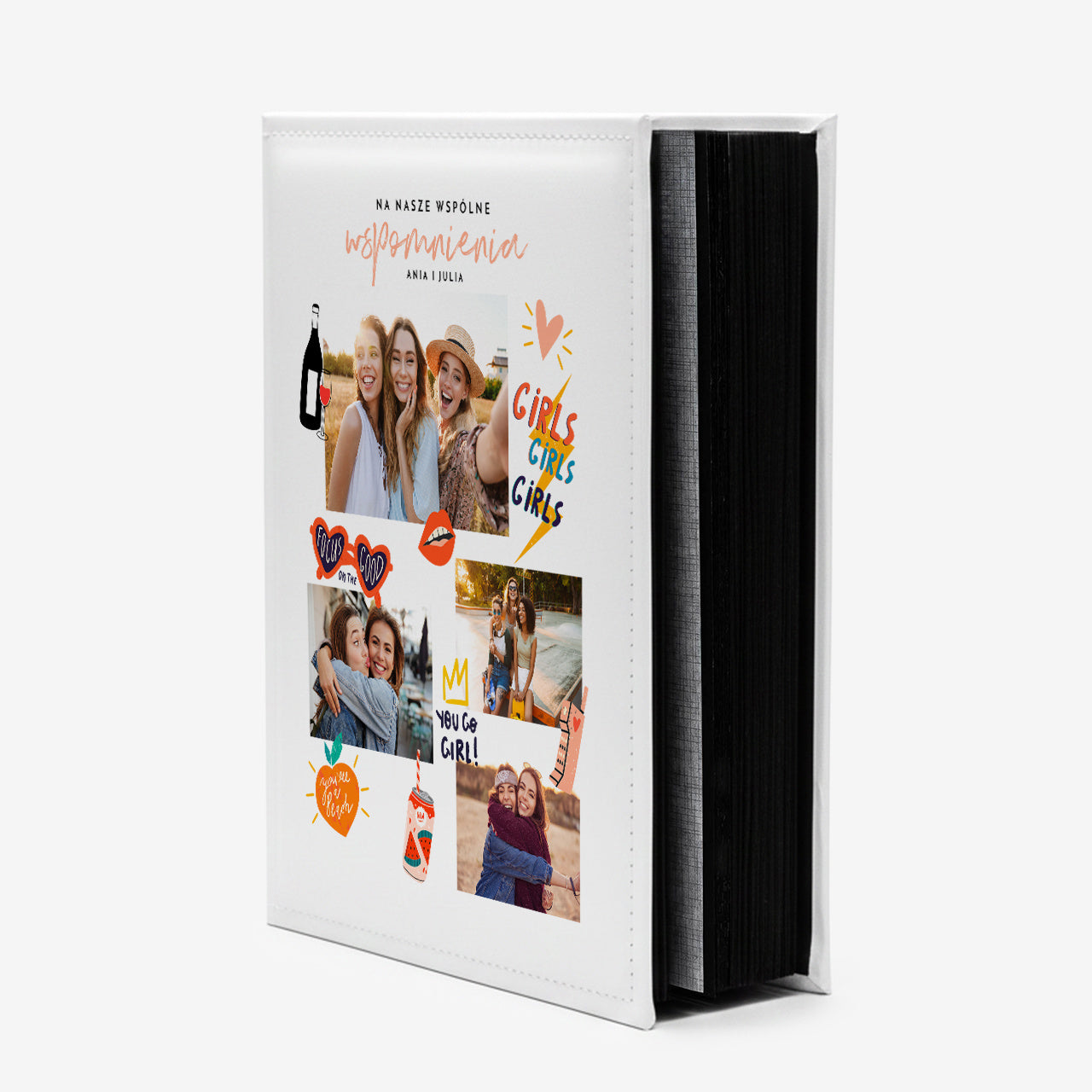 Personalizowany album na zdjęcia dla przyjaciółki prezent dla przyjaciółki album dla przyjaciółki album do zdjęć