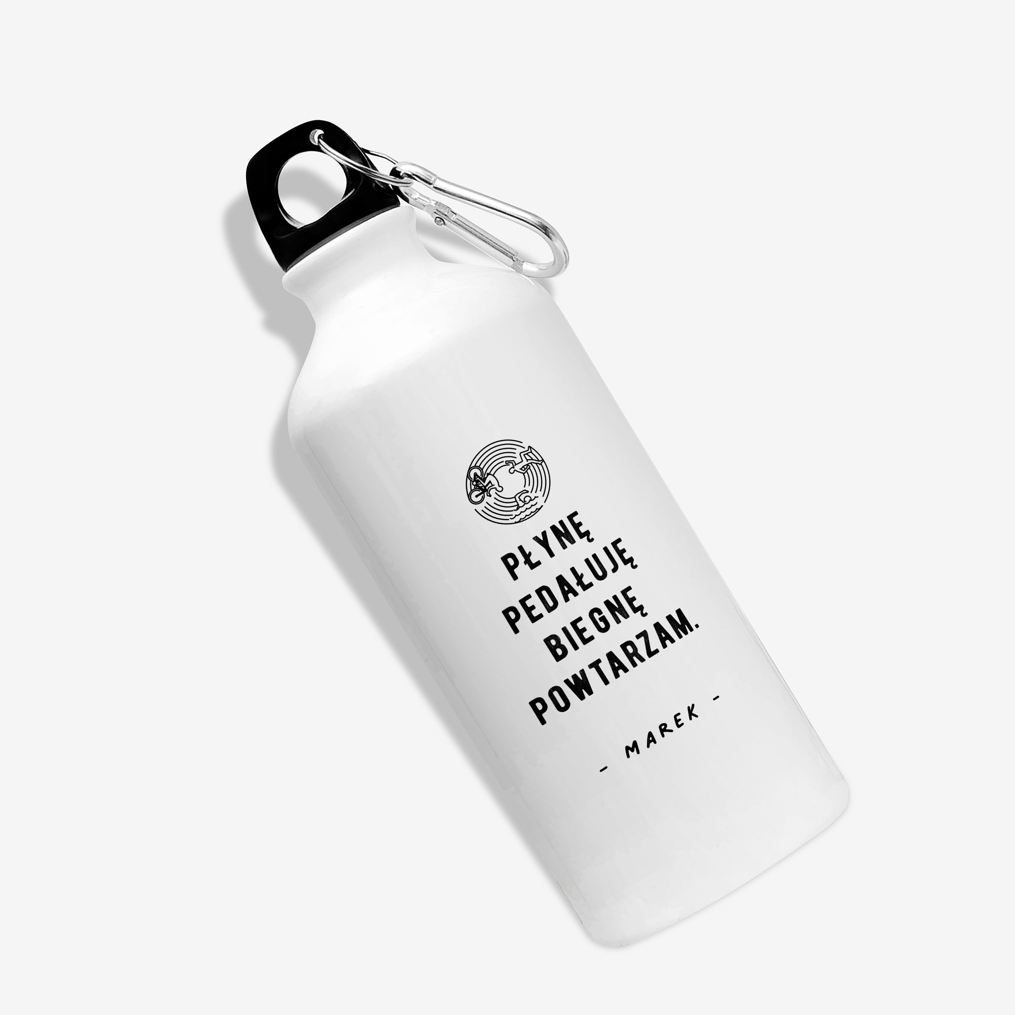 Personalizowany bidon na wodę dla triathlonisty