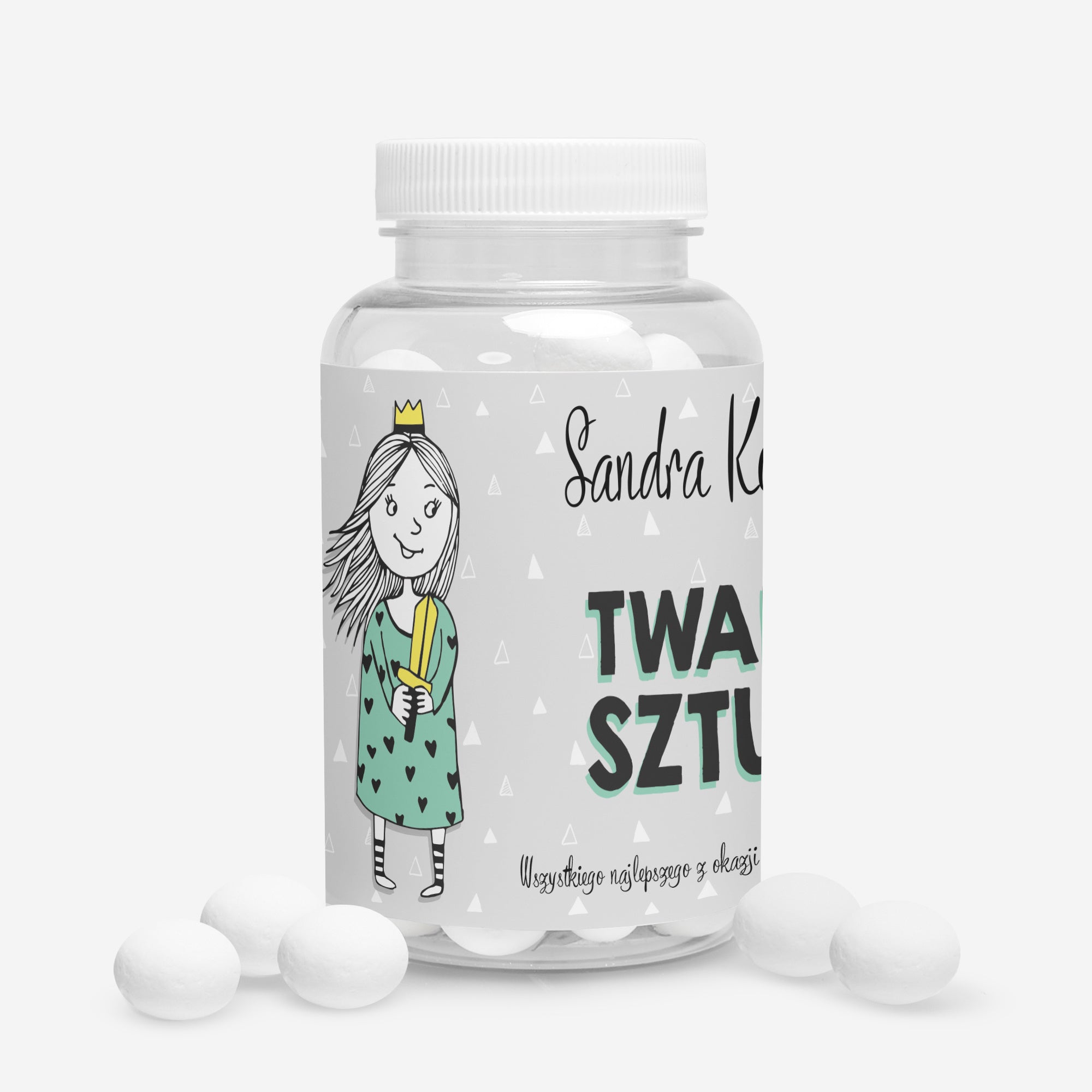 Śmieszny prezent na Dzień Kobiet miętówki - Twarda Sztuka