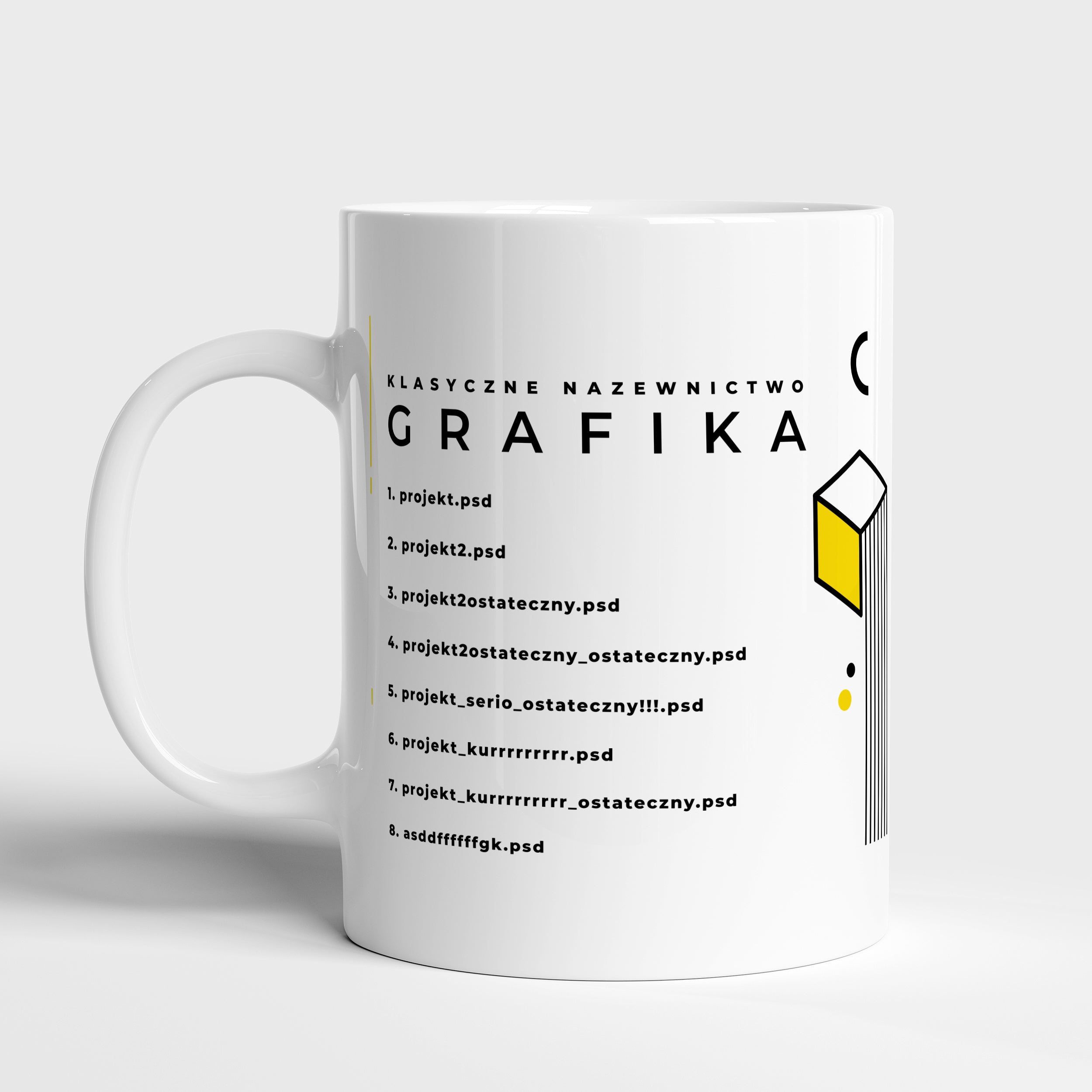 Personalizowany kubek - prezent dla grafika kubek z nadrukiem kubek personalizowany gadżet dla grafika