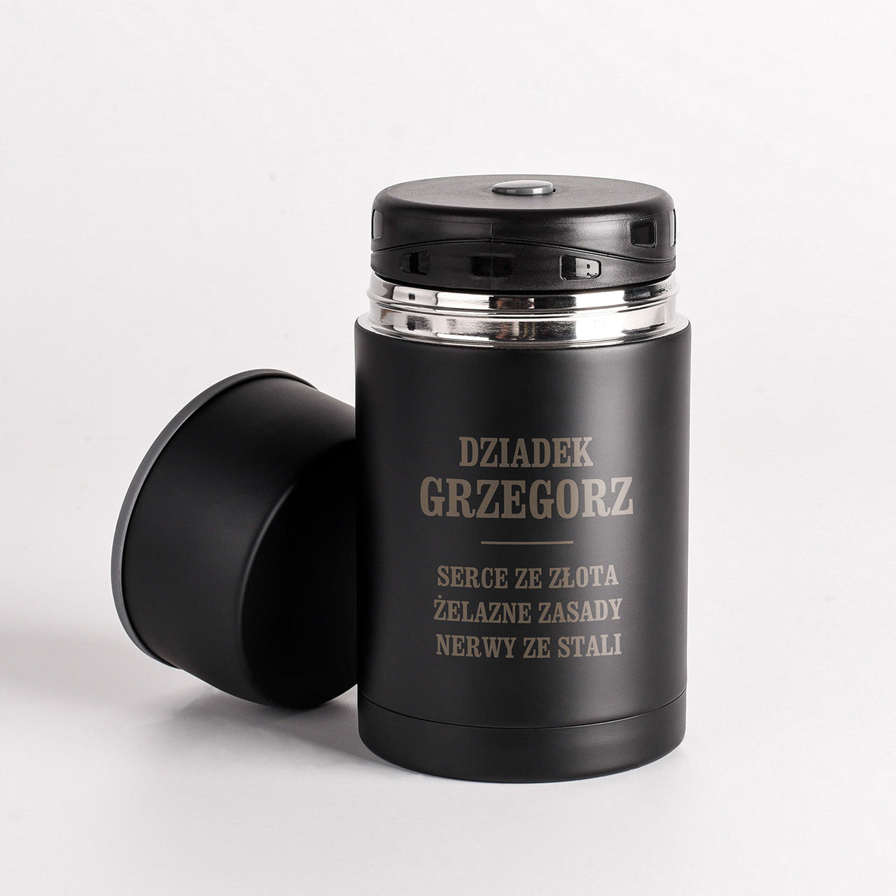 Personalizowany termos obiadowy - pożyteczny prezent dla dziadka