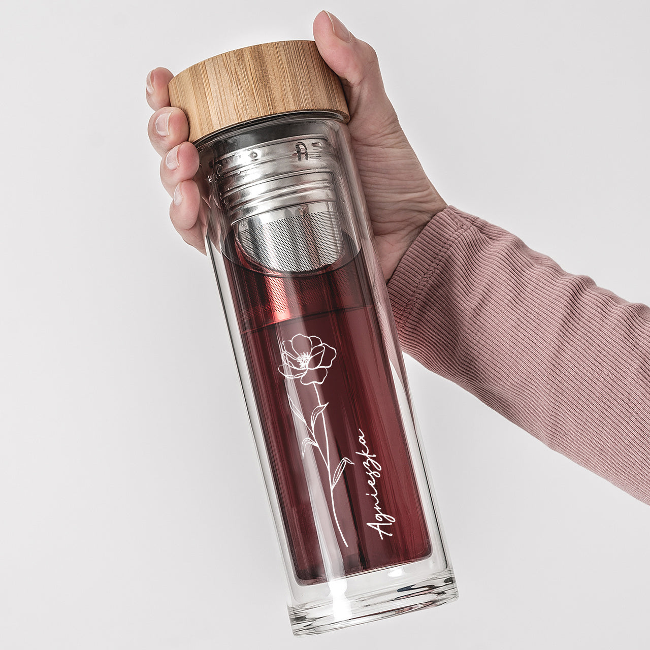 Grawerowany bidon dla mamy - imienny prezent dla mamy