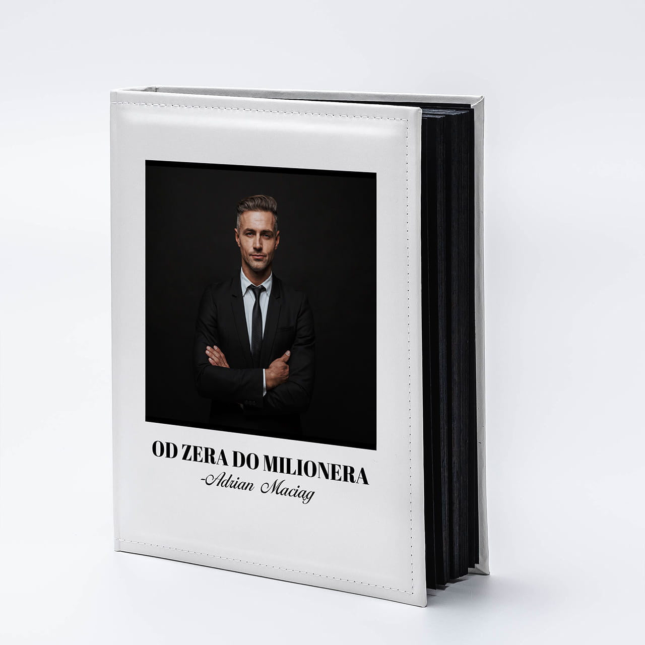 Personalizowany album dla biznesmena album na zdjęcia album do zdjęć album personalizowany prezent dla biznesmena