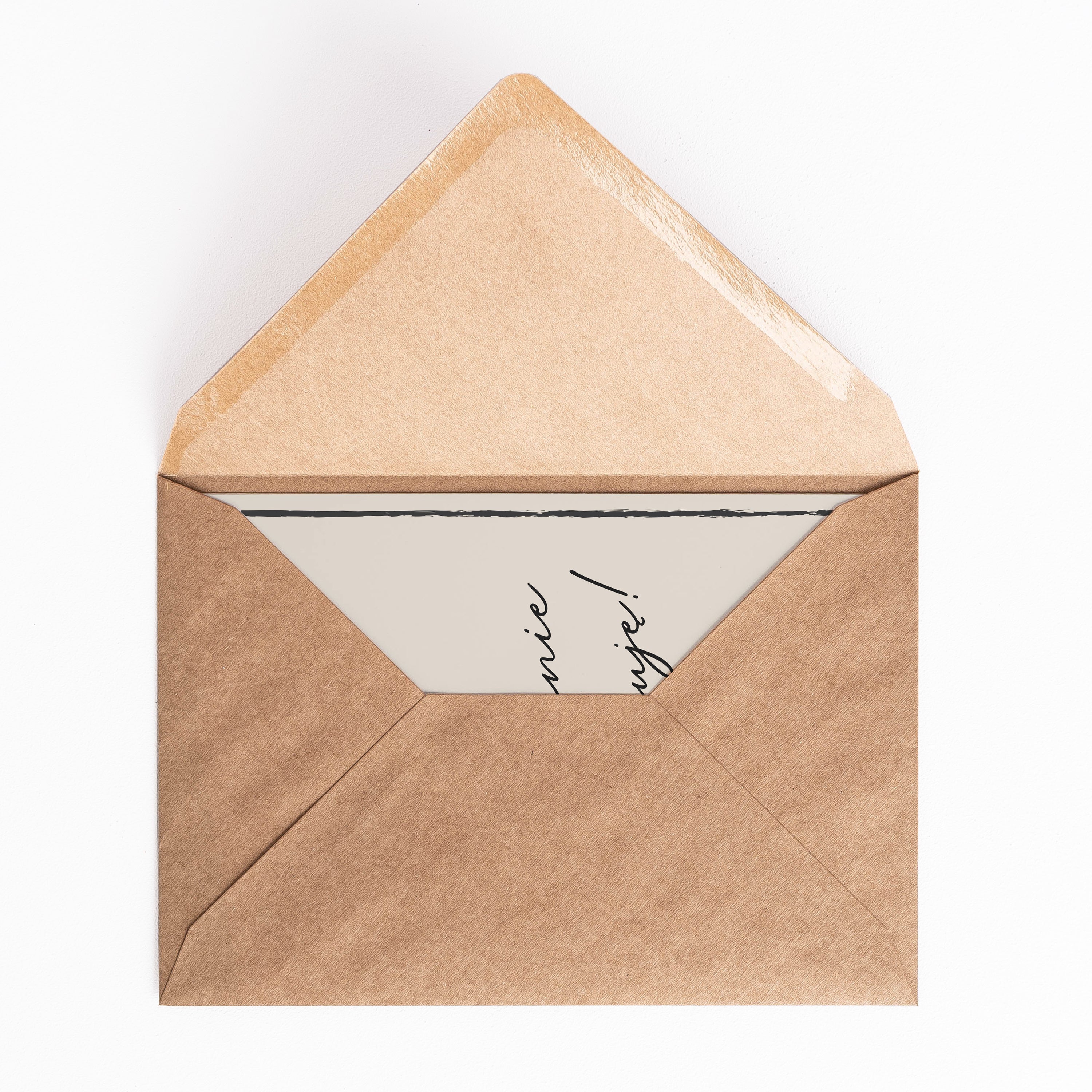 Personalizowana kartka - Serdecznie dziękuję! kartka personalizowana kartka z podziękowaniami  