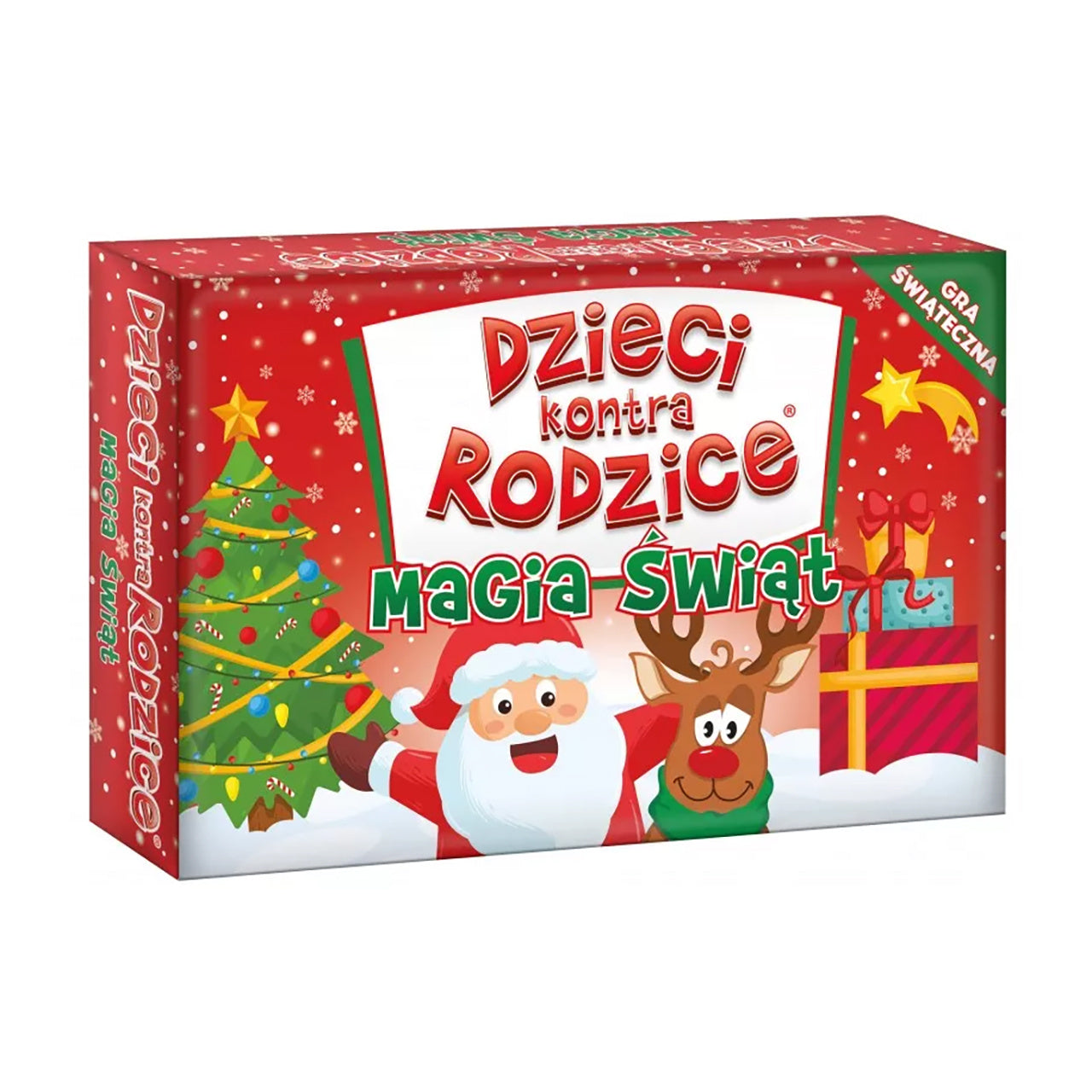 Gra świąteczna Dzieci Kontra Rodzice - Magia Świąt rodzinna gra świąteczna prezent świąteczny