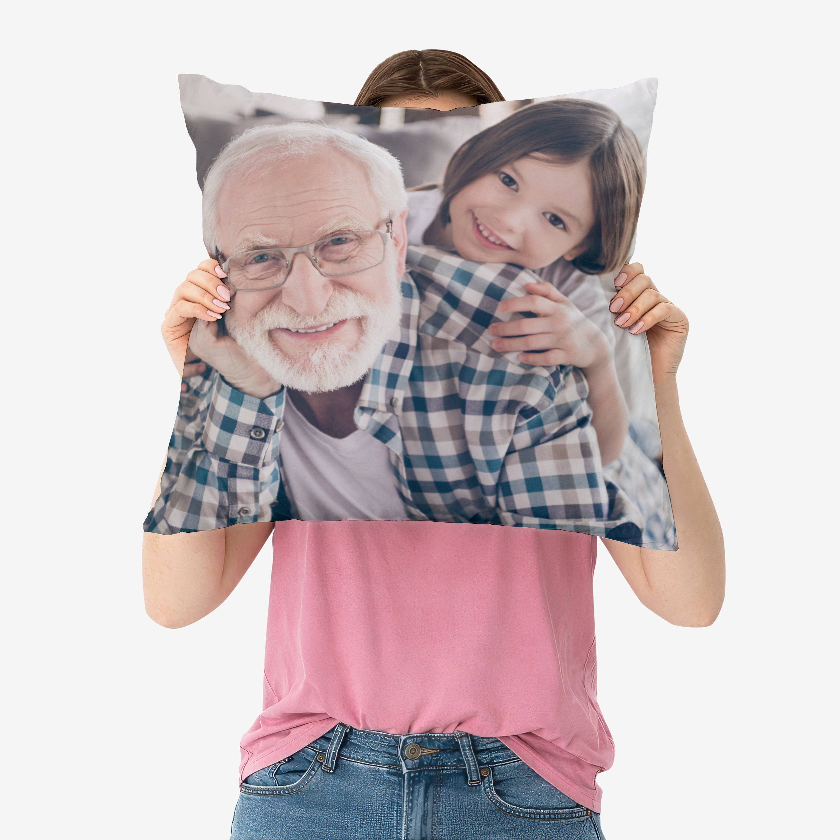 Personalizowana poduszka dla dziadka poduszka na dzień dziadka prezent dla dziadka prezent na dzień dziadka
