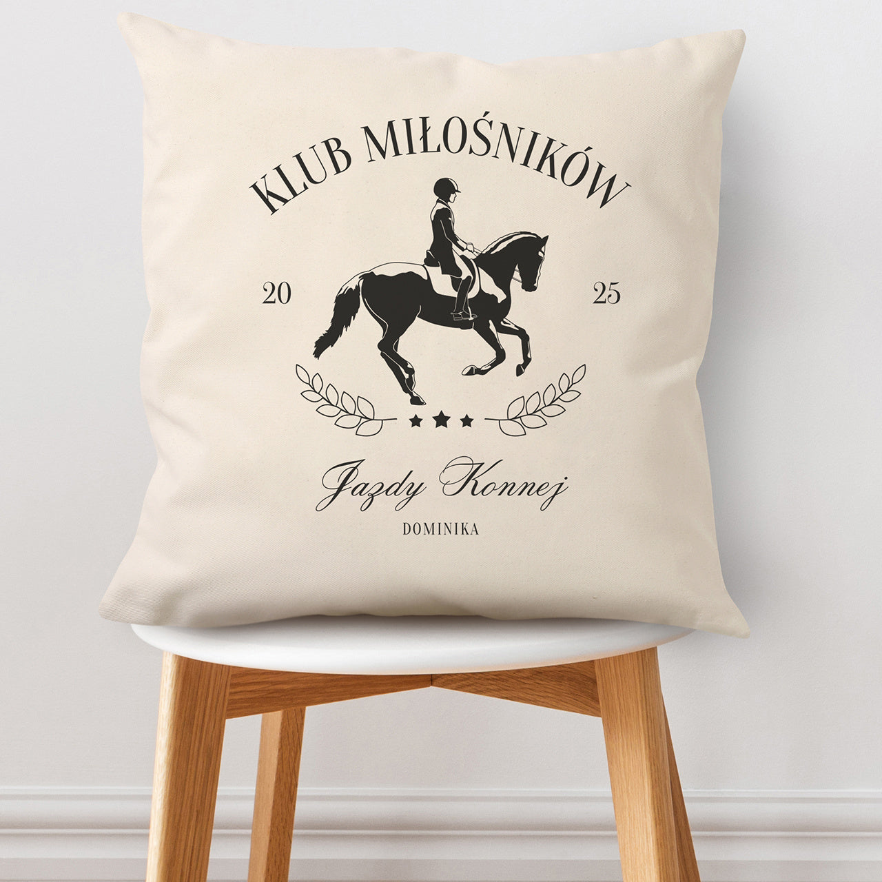 Poduszka dla jeźdźca pomysł na prezent dla jeźdźca poduszka z nadrukiem