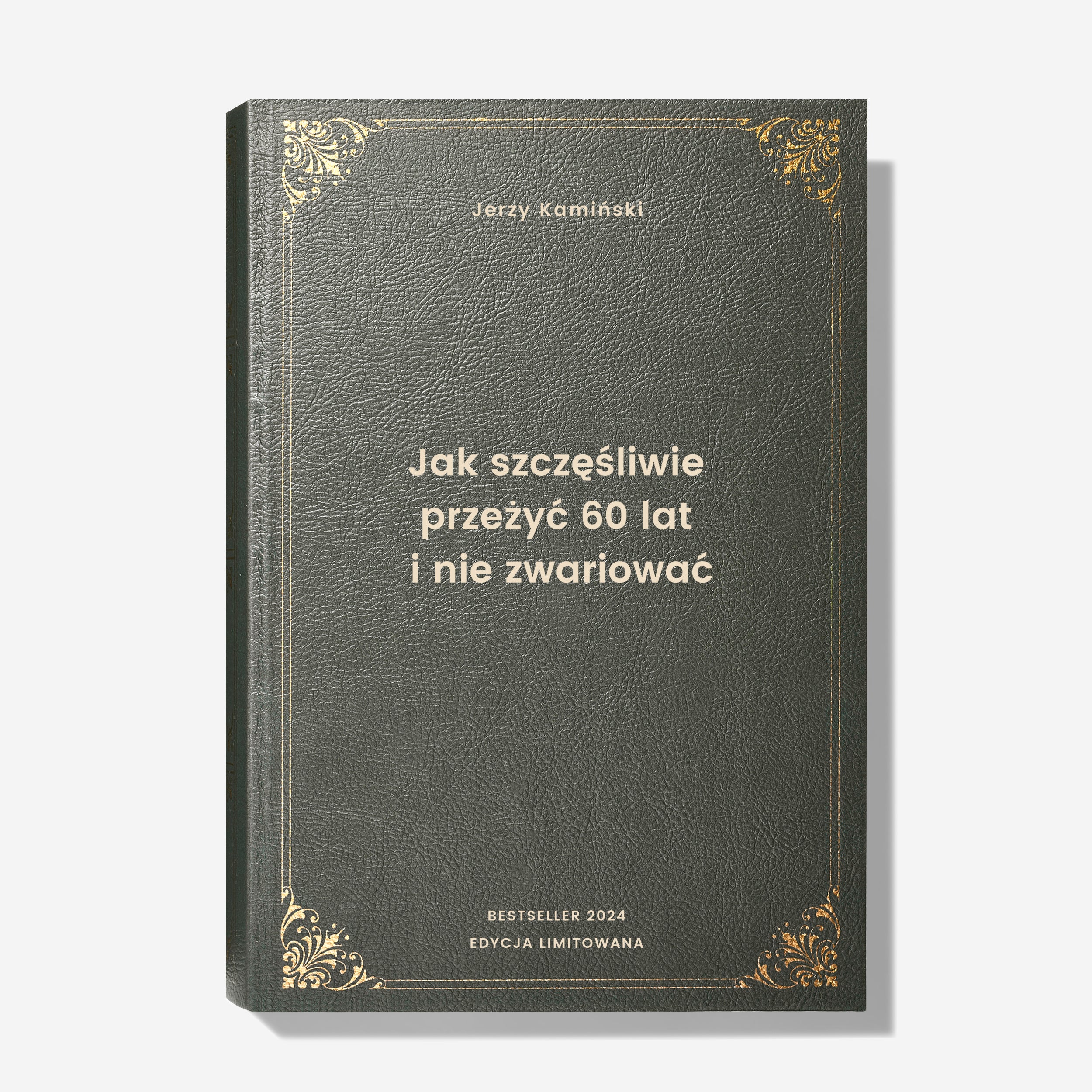 Pudełko książka na 60 urodziny