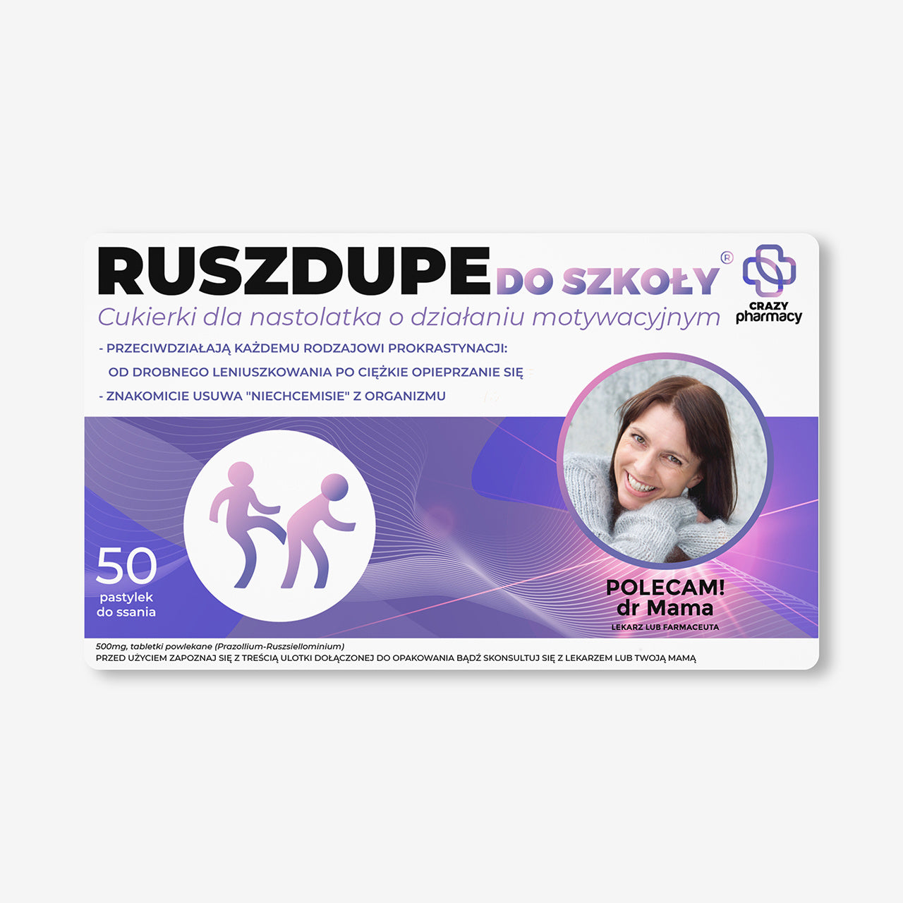 Personalizowany pojemnik na cukierki - Zrób To - upominek dla nastolatków prezent dla nastolatka śmieszny prezent 