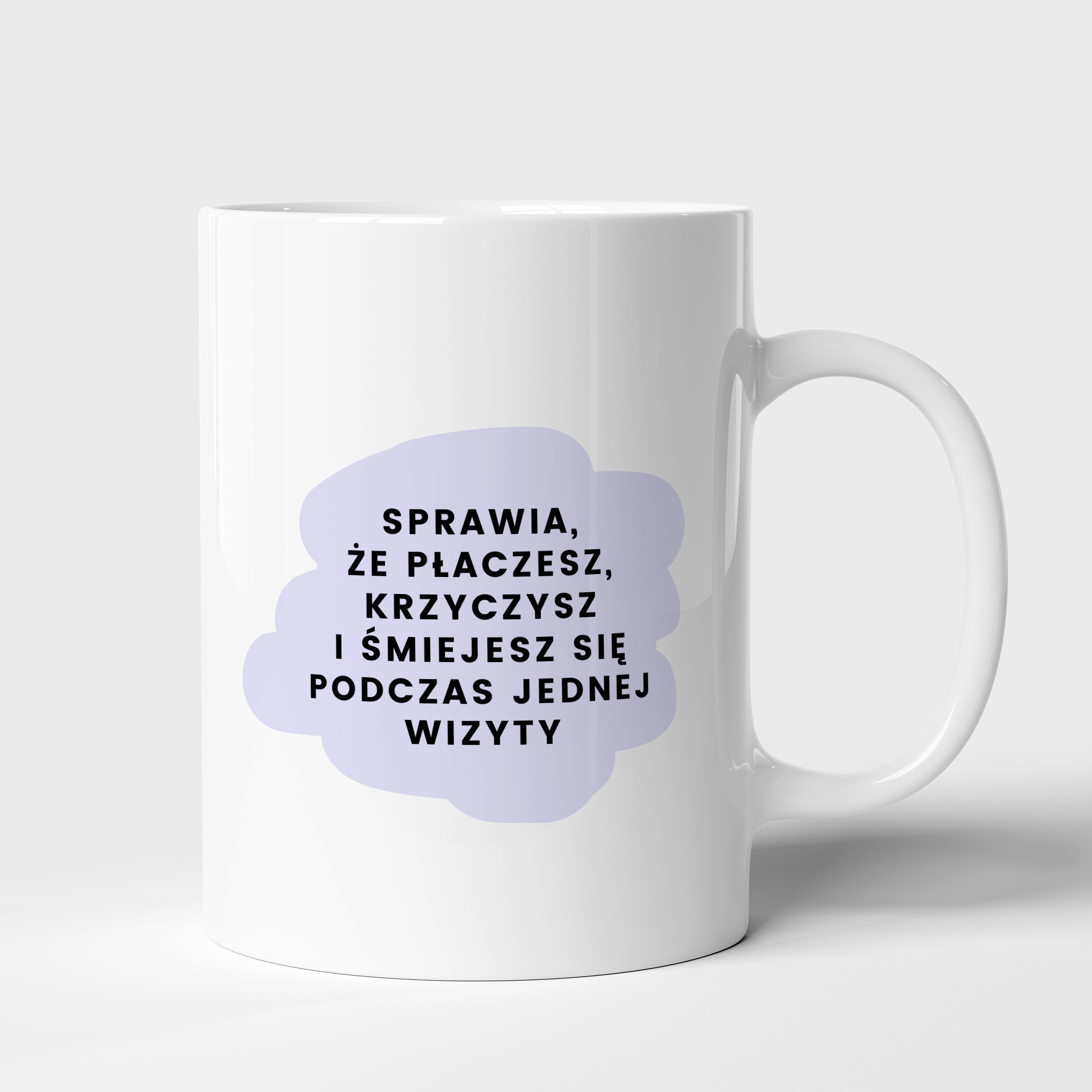 Kubek z nadrukiem dla fizjoterapeuty