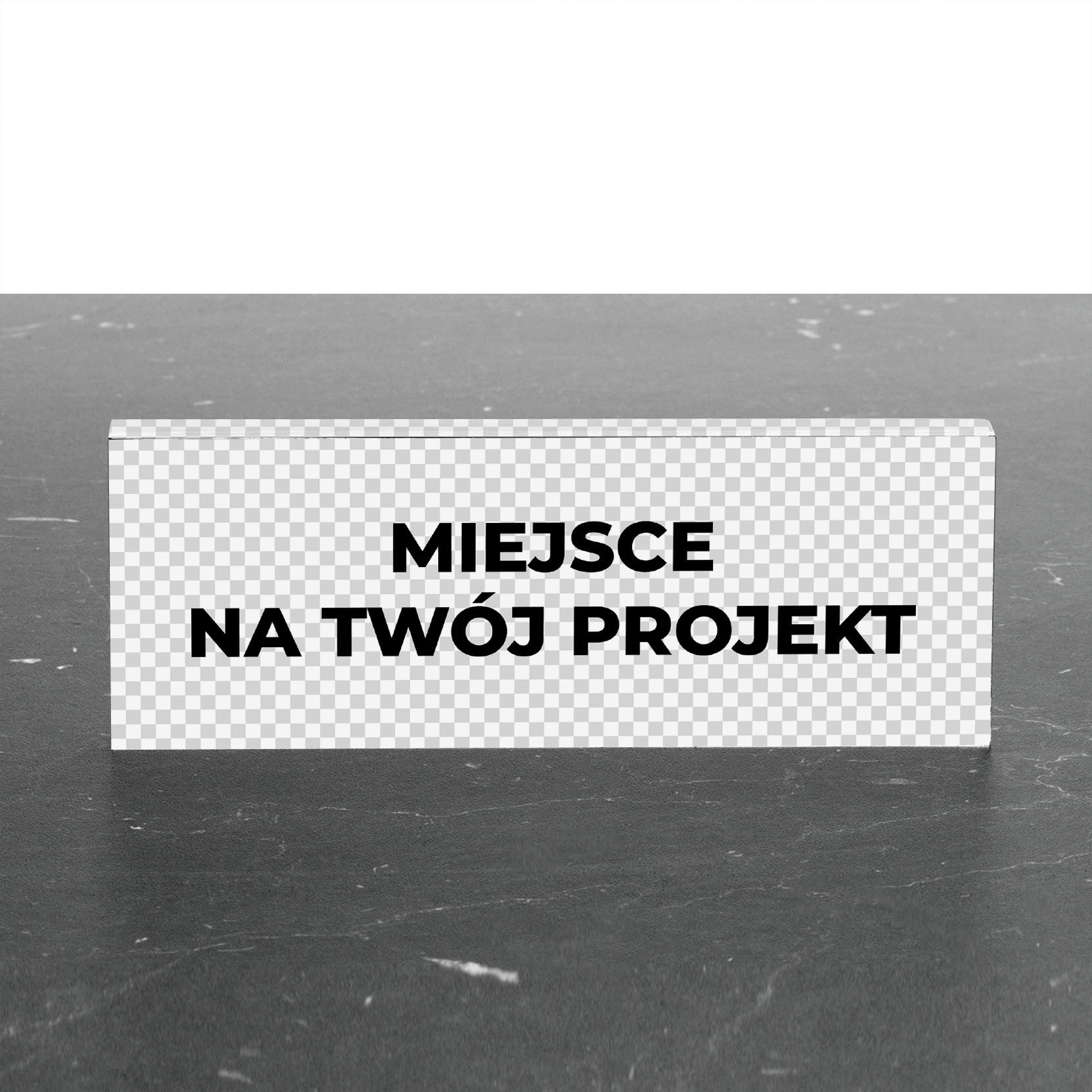 Tabliczka akrylowa personalizowana - Twój projekt