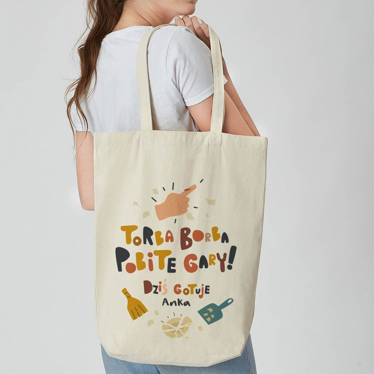 Torba ze śmiesznym nadrukiem