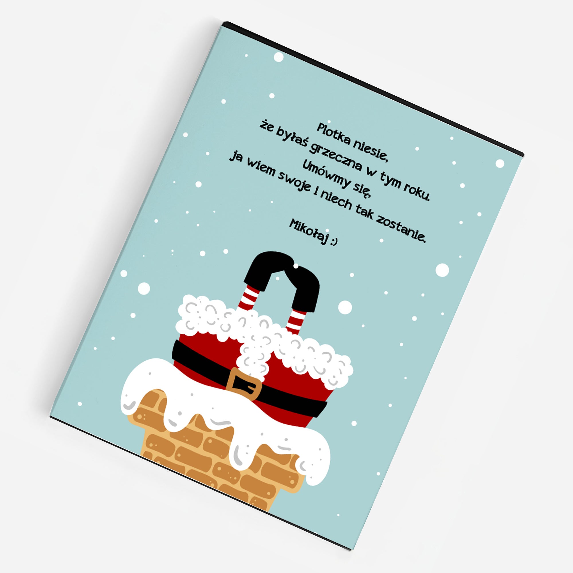 Bombonierka świąteczna HOHOHO upominek świąteczny czekoladki świąteczne upominek na święta czekoladki na święta