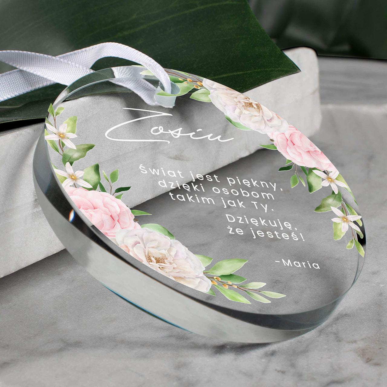 Zawieszka personalizowana - prezent od serca dla przyjaciółki