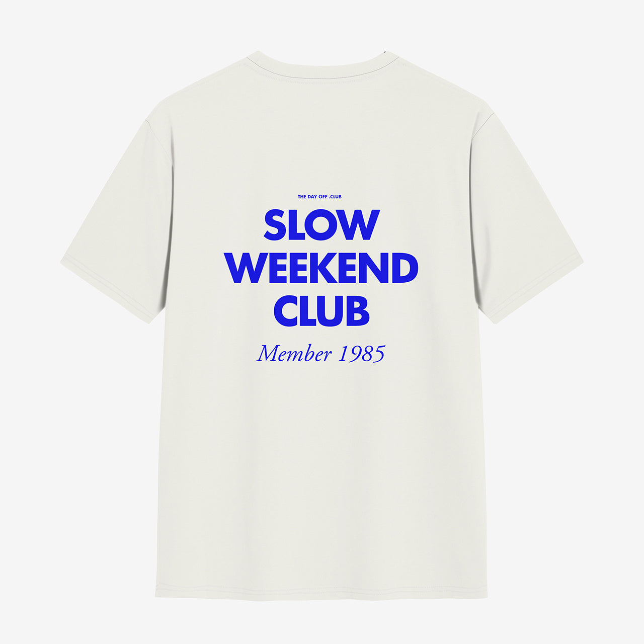 Koszulka TheDayOff Slow Weekend Club prezent dla mężczyzny koszulka męska z nadrukiem prezent na Dzień Chłopaka