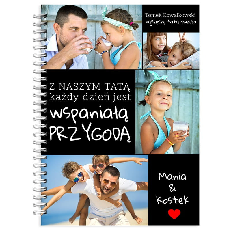 Notes ze zdjęciami - upominek dla taty